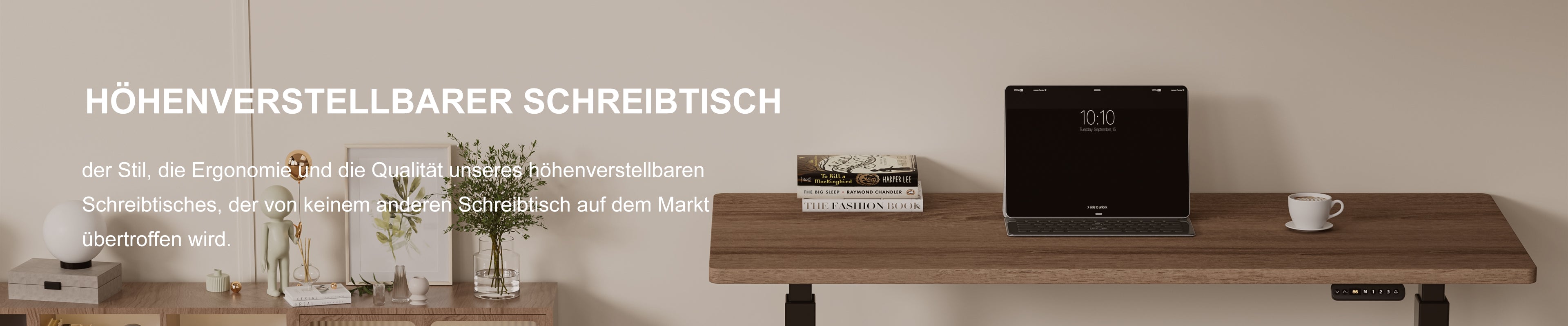 Höhenverstellbarer Schreibtisch