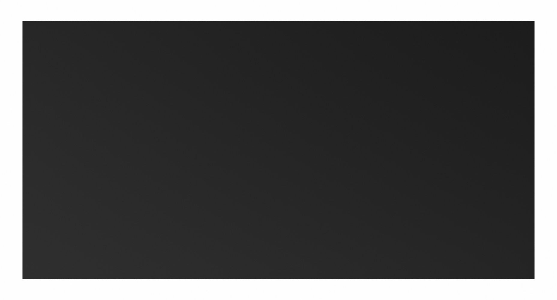 Rechteckige Tischplatte, 2,5cm dick