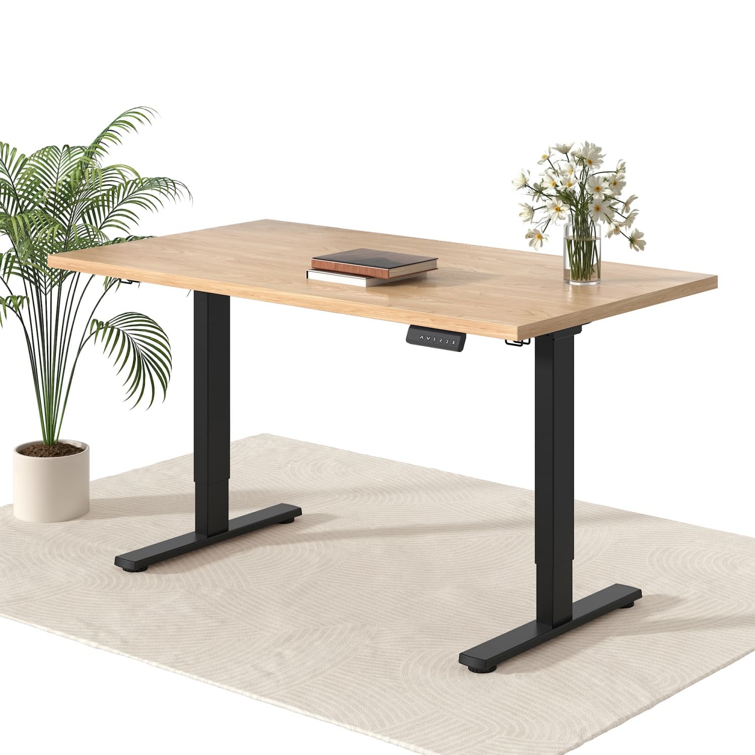 V2 Ultra Plus Elektrisch Höhenverstellbarer Schreibtisch mit Doppelmotor