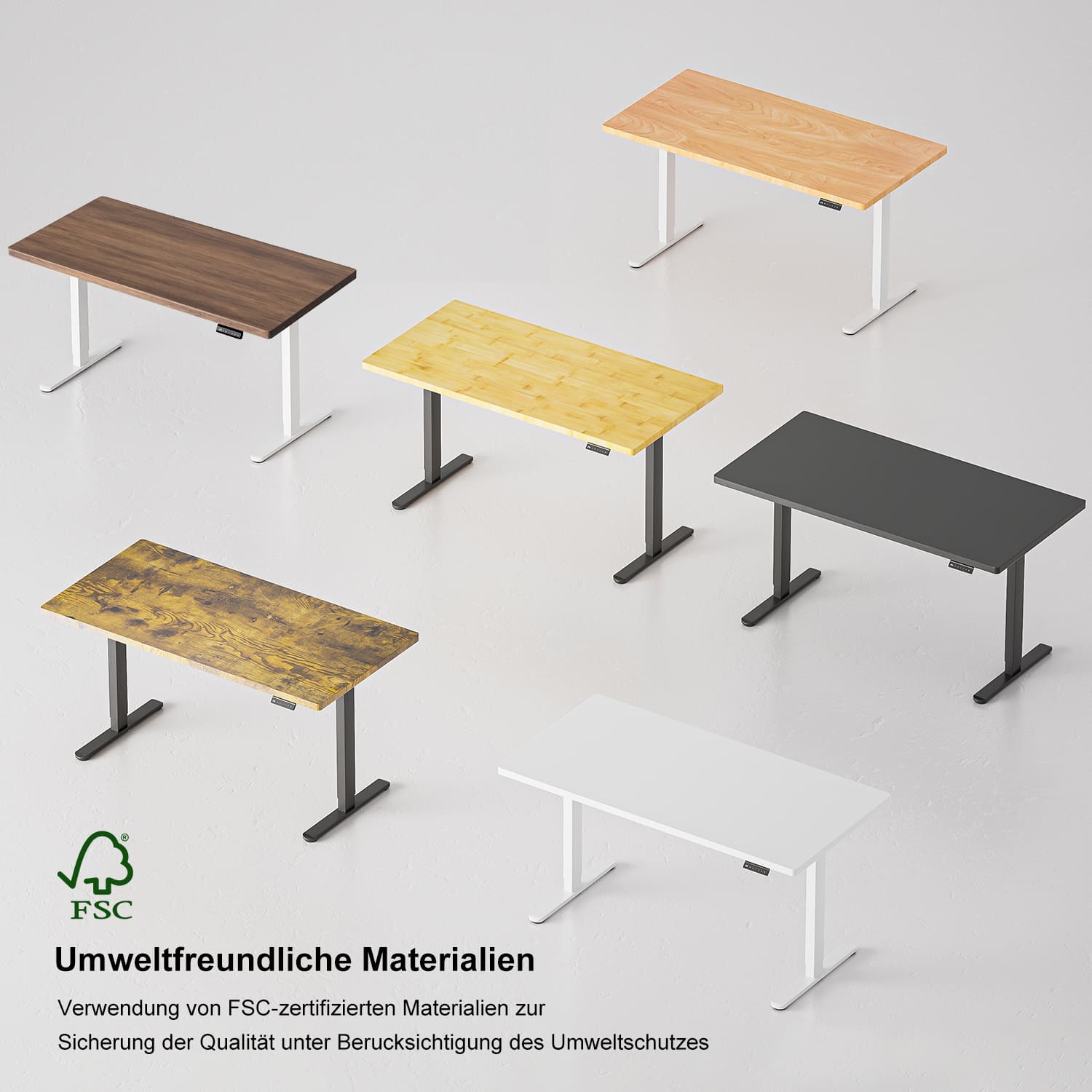 V2 Ultra Pro Elektrisch Höhenverstellbarer Schreibtisch mit Doppelmotor