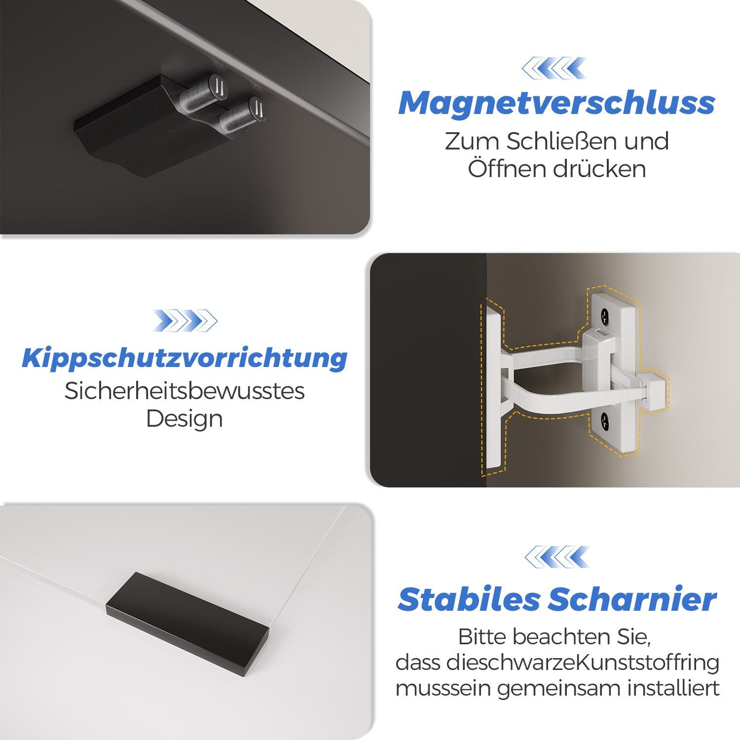 RGB-Glasvitrine mit App-Steuerung