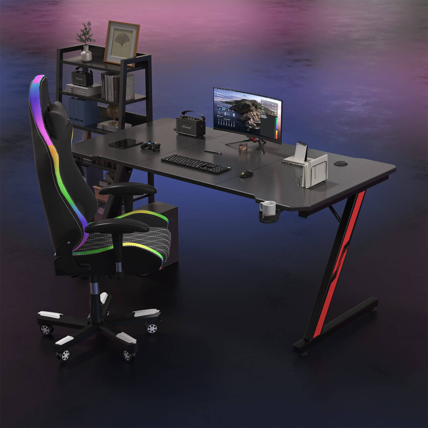 Ergonomischer Z Gaming Tisch