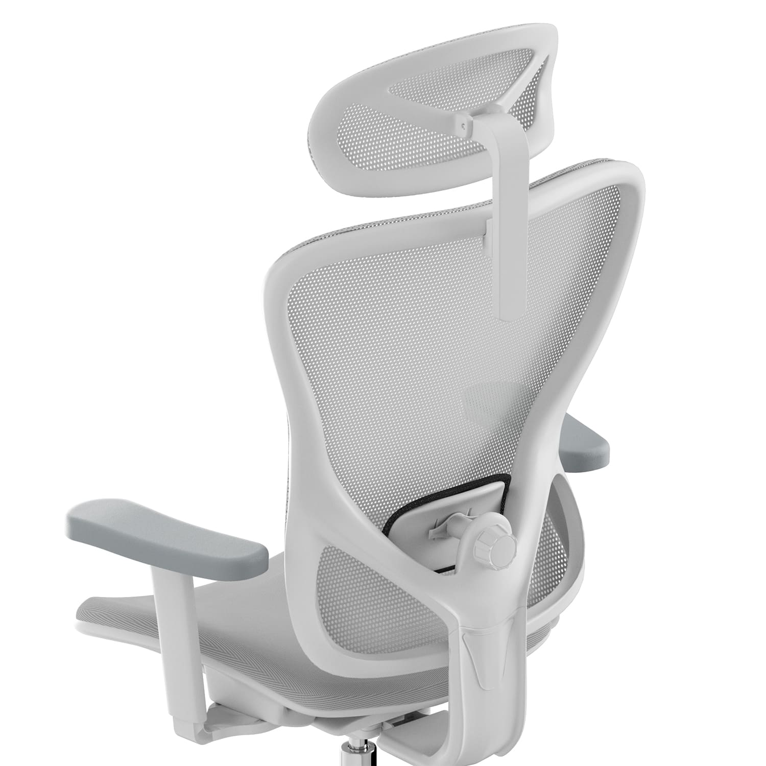 Ergonomischer Bürostuhl mit verstellbarer Kopfstütze Armlehnen
