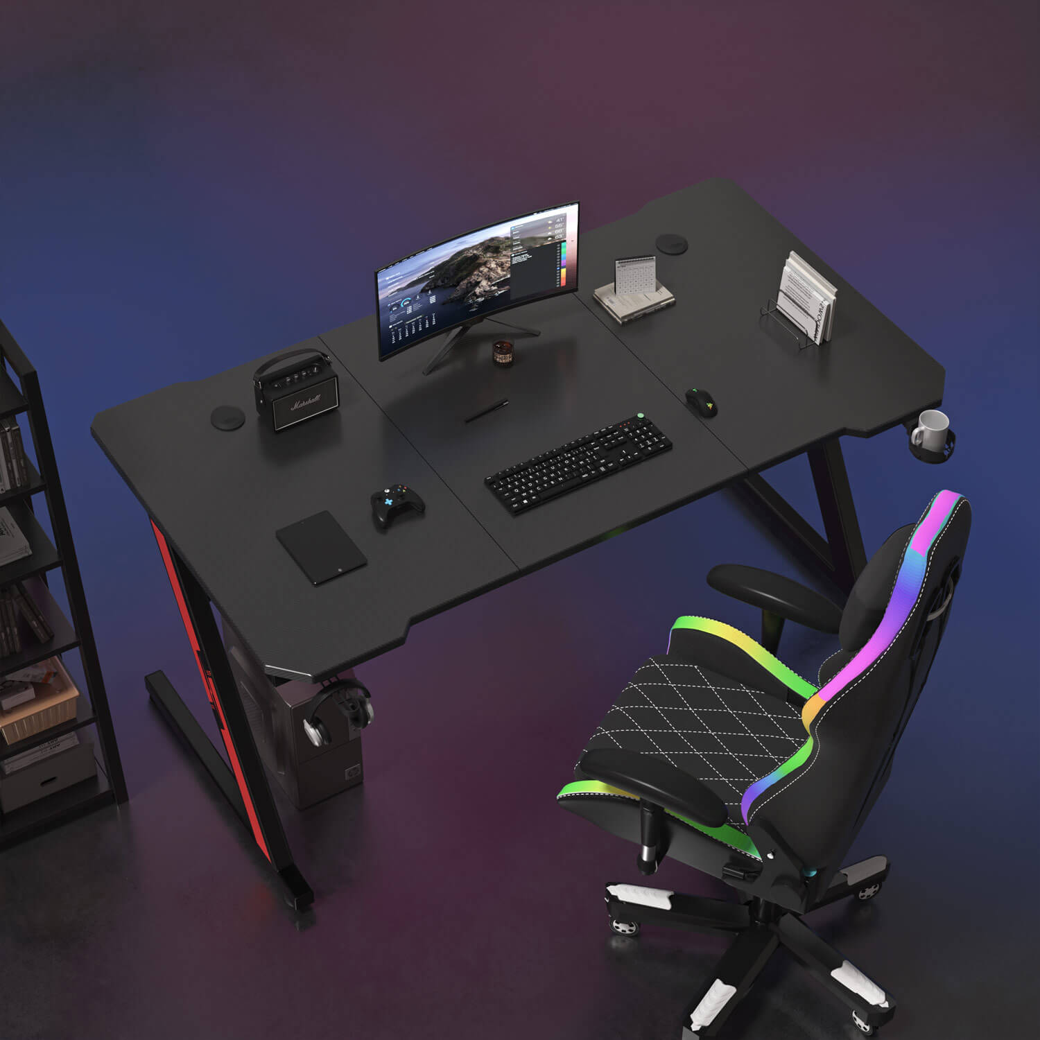 Ergonomischer Z Gaming Tisch