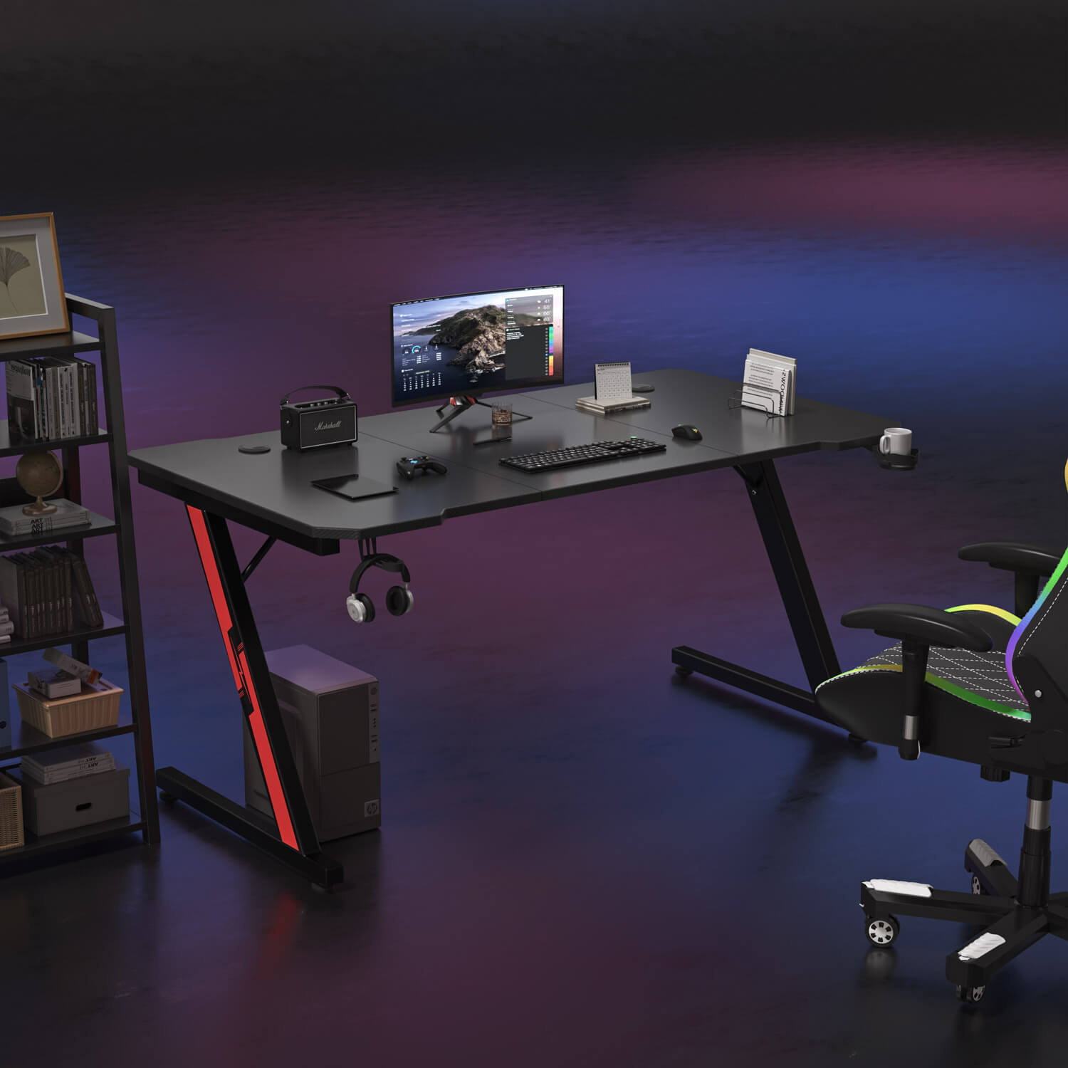 Ergonomischer Z Gaming Tisch