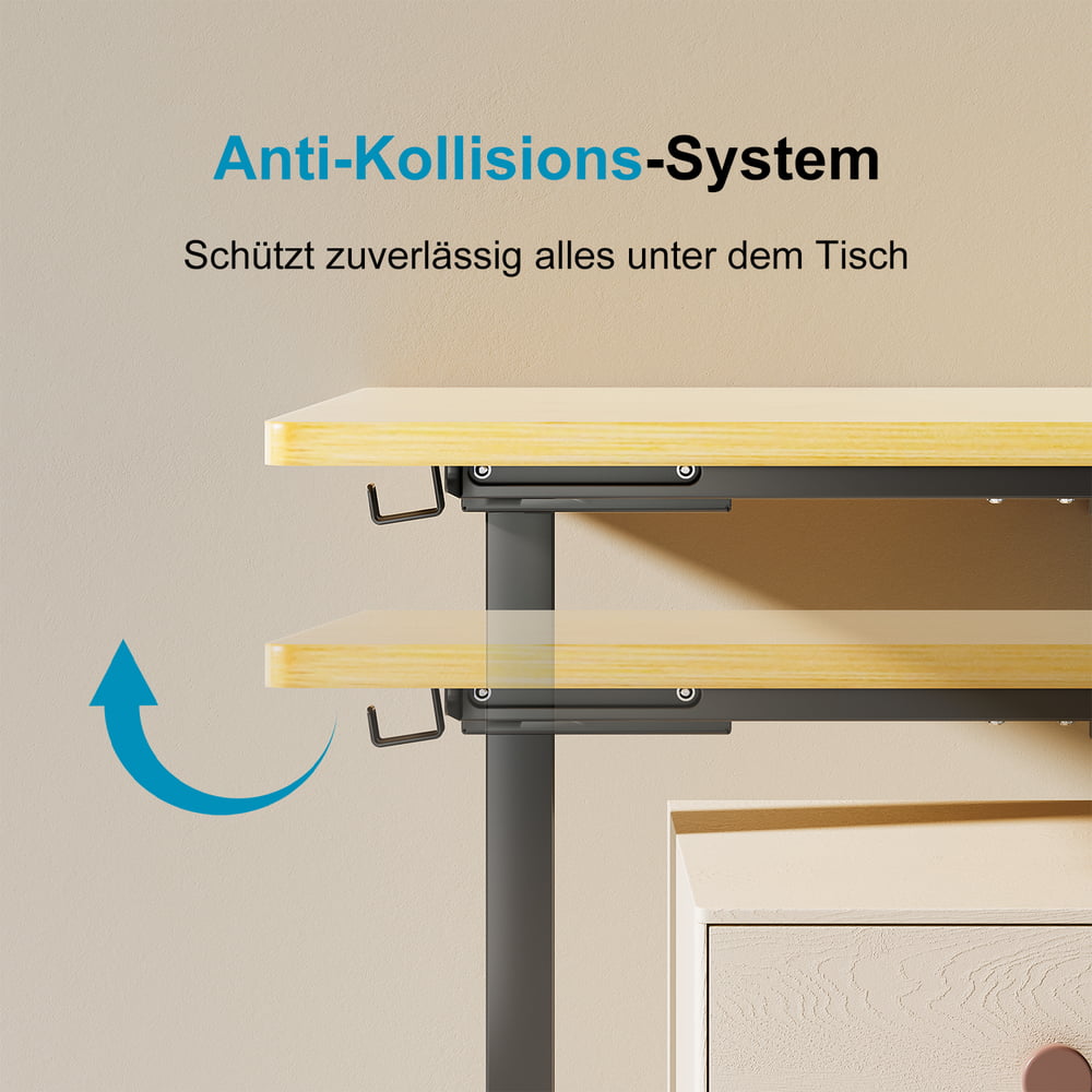 V2 Ultra Pro Elektrisch Höhenverstellbarer Schreibtisch mit Doppelmotor