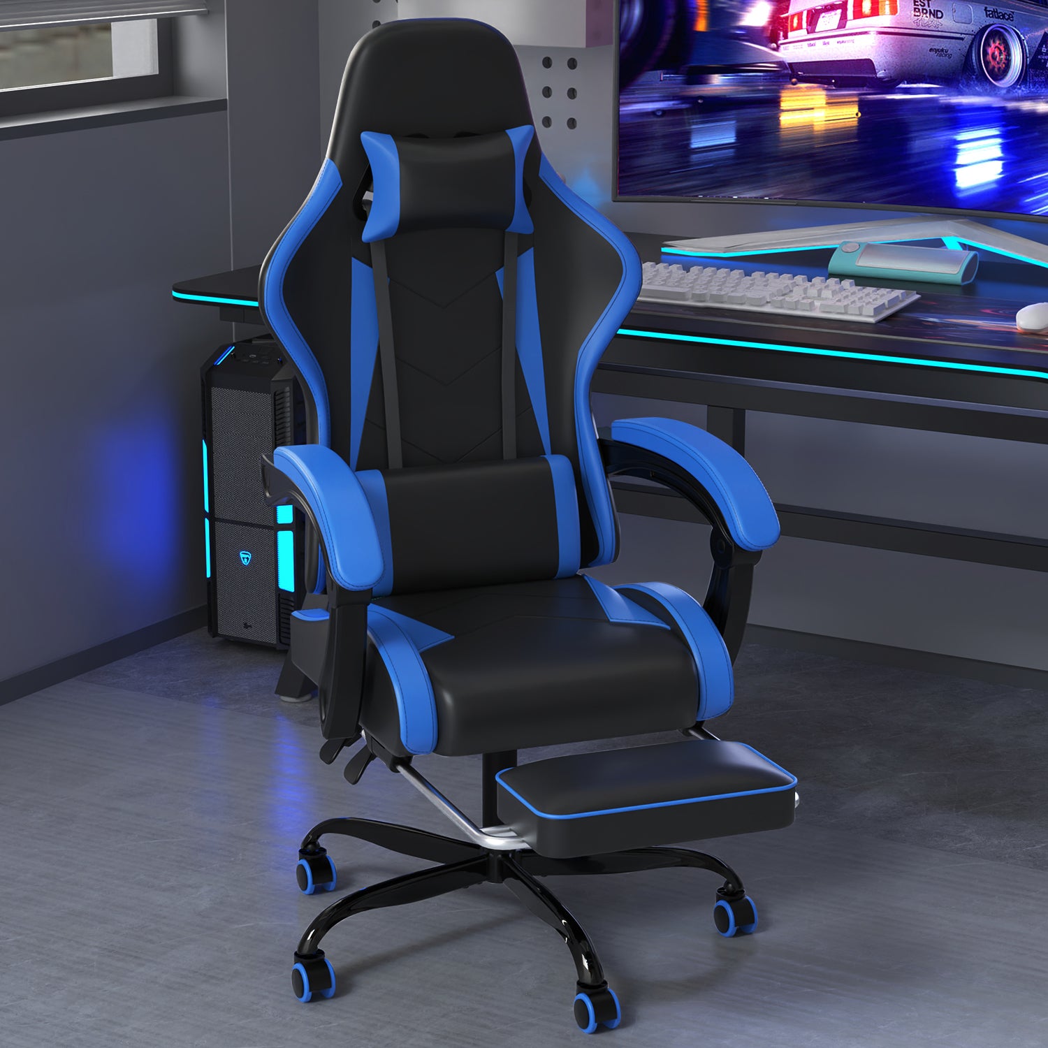 Klassischer Ergonomischer Gaming Stuhl