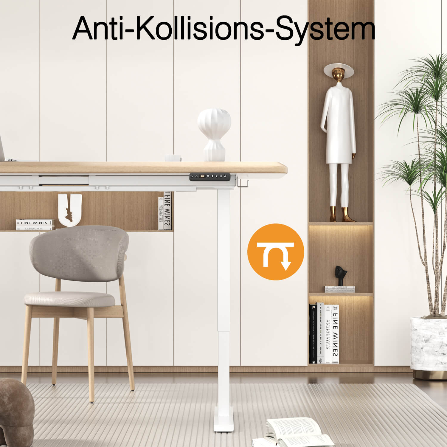 Furniwell Dual Ultra Höhenverstellbares Tischgestell