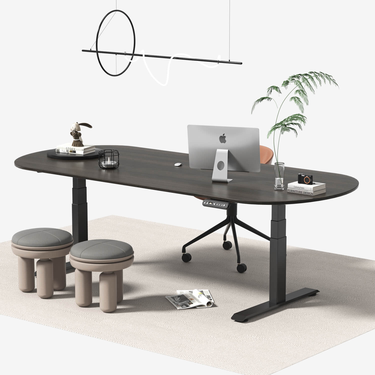 Furniwell Dual Ultra X Höhenverstellbares Tischgestell