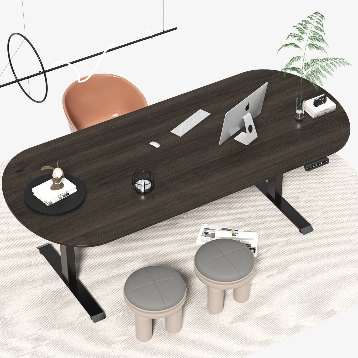 Furniwell Dual Ultra X Höhenverstellbares Tischgestell