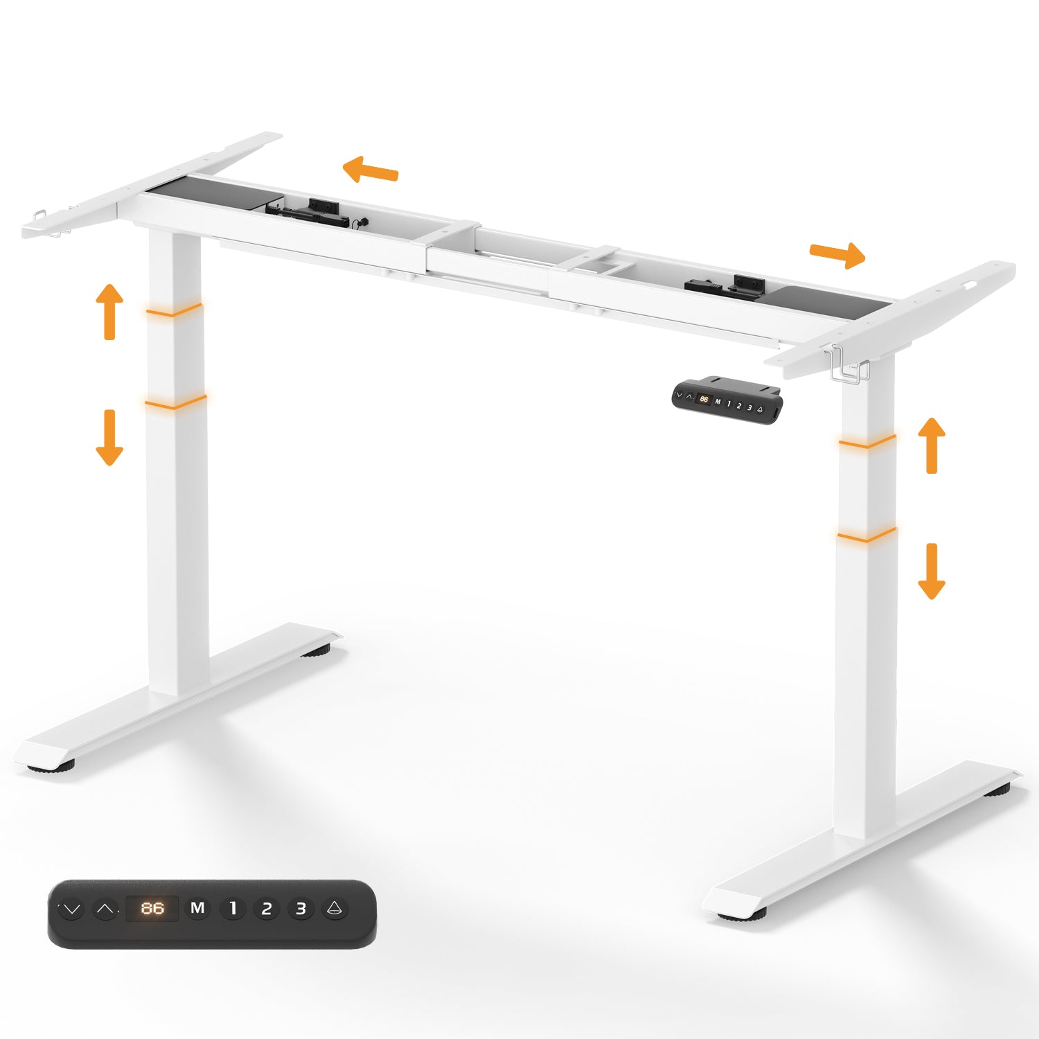 Furniwell Dual Ultra X Höhenverstellbares Tischgestell