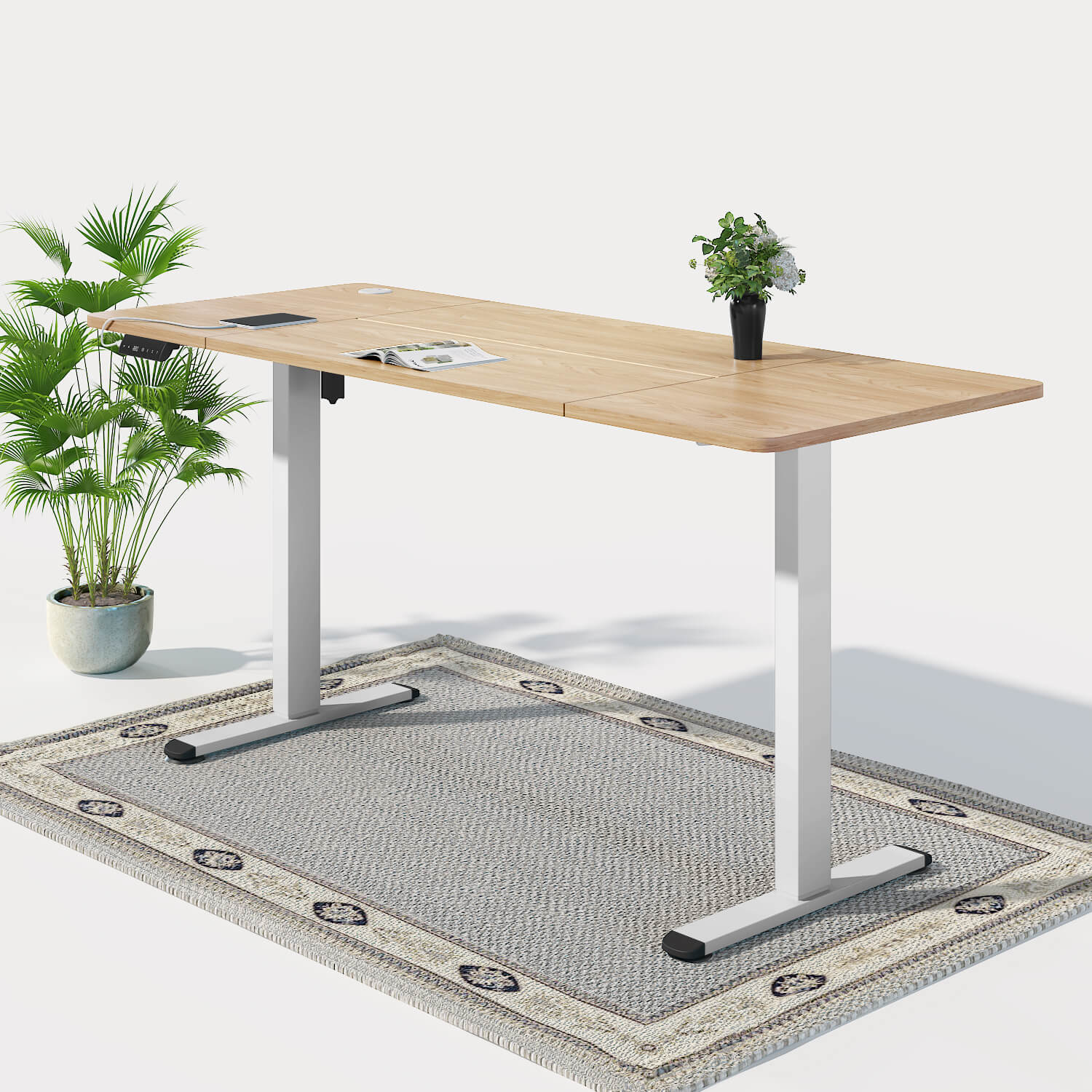 Economy Elektrisch Höhenverstellbarer Schreibtisch