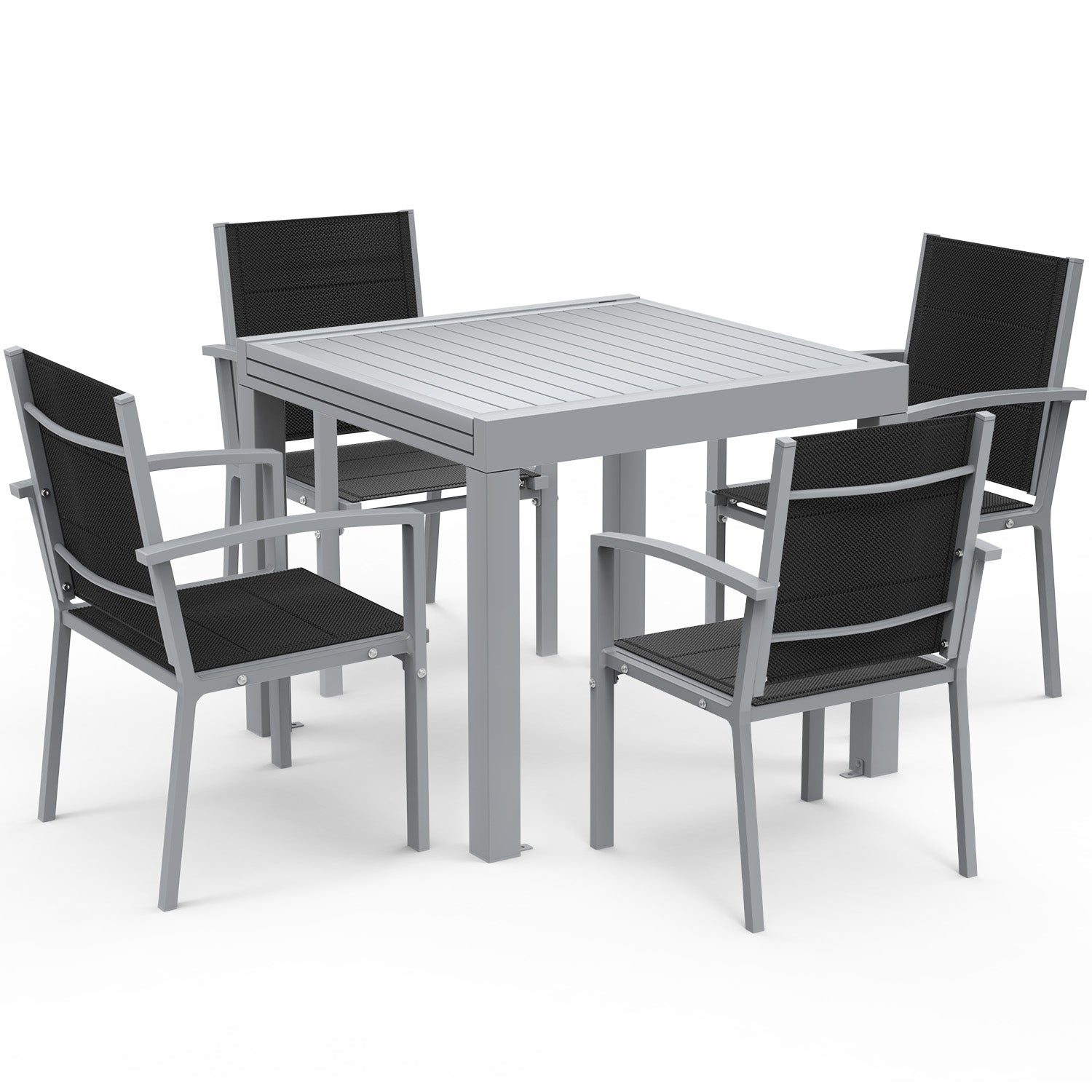 4-6 Sitzer Gartentisch Set
