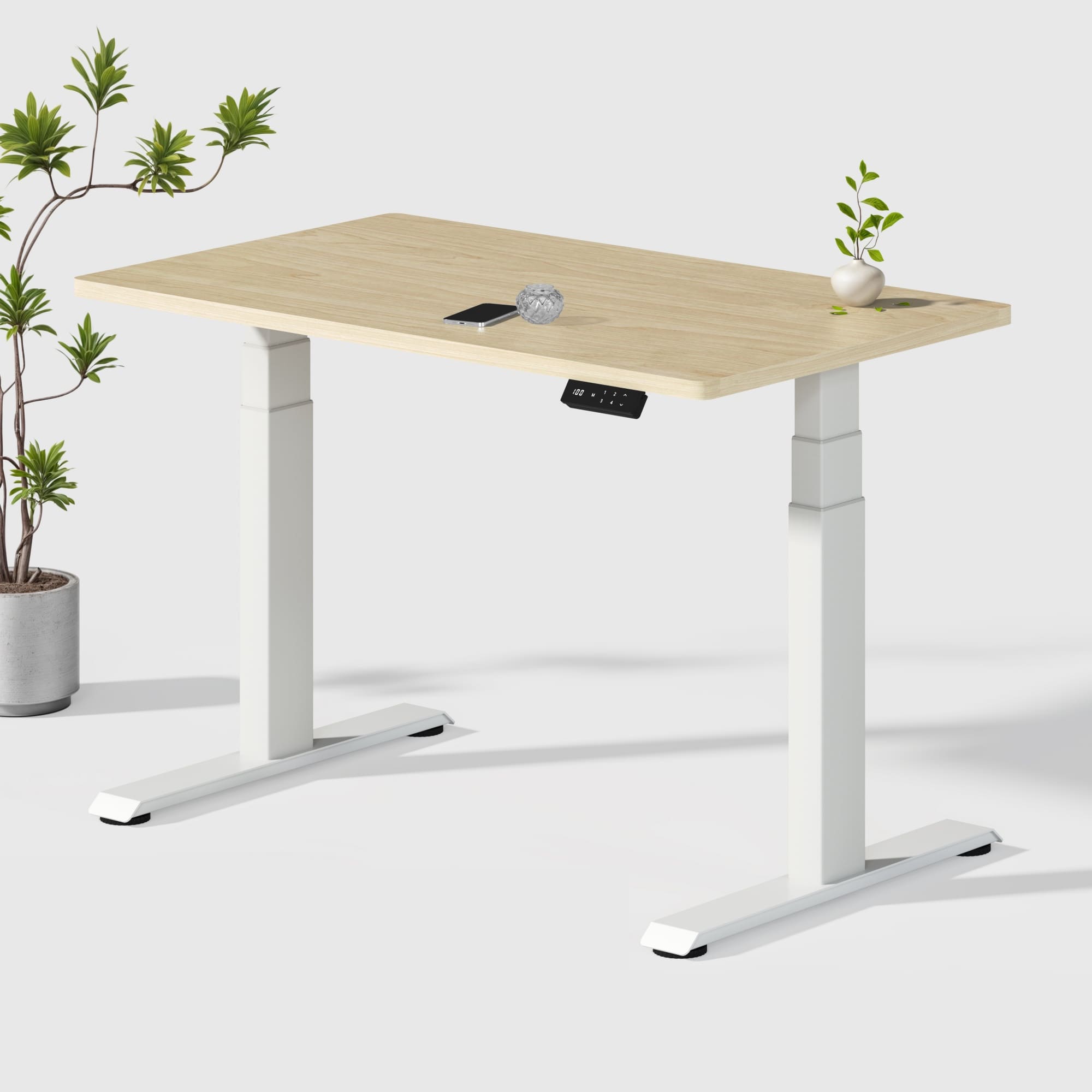 Dual Ultra X Tischgestell mit Premium Elektrisch Höhenverstellbarer Schreibtisch