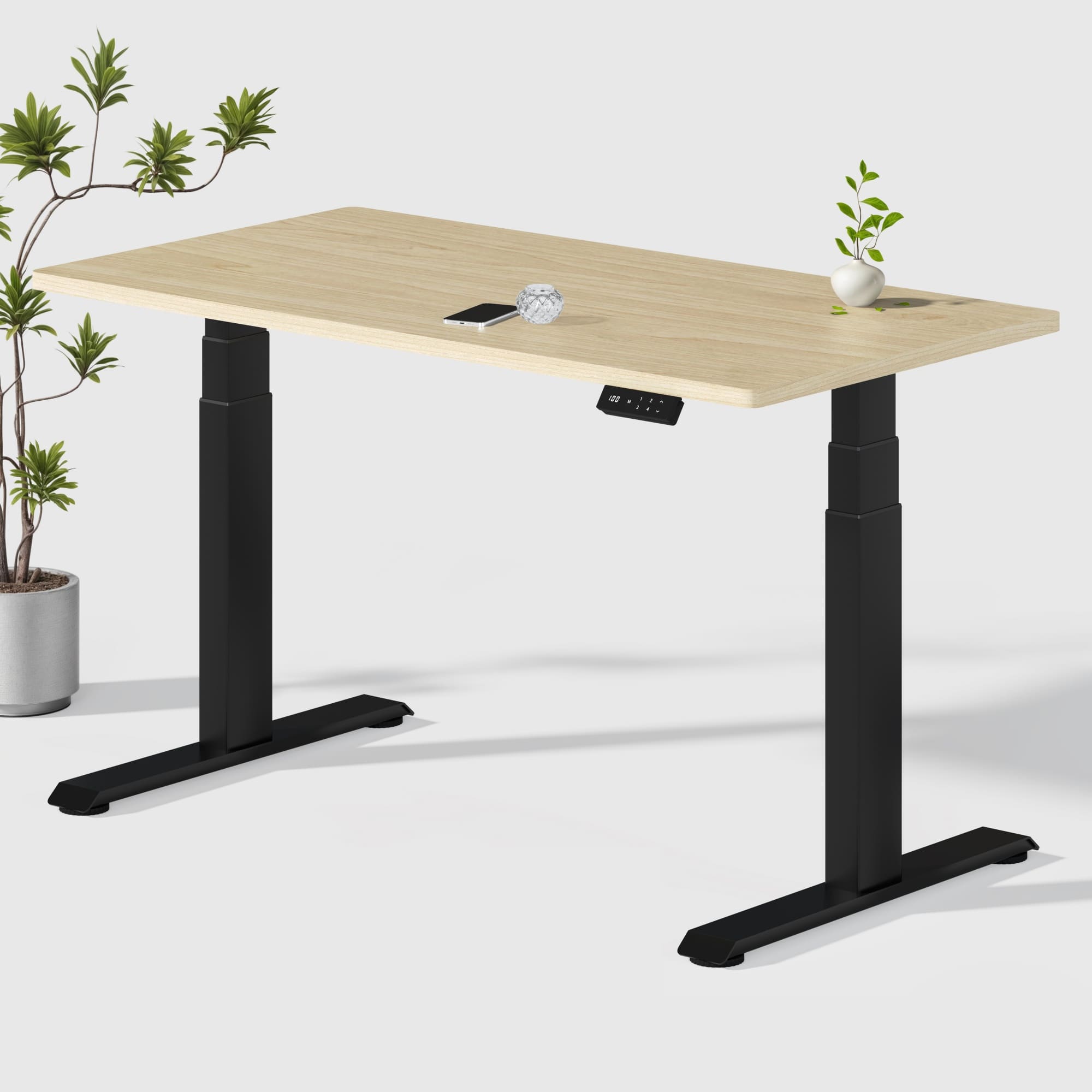 Dual Ultra X Tischgestell mit Premium Elektrisch Höhenverstellbarer Schreibtisch