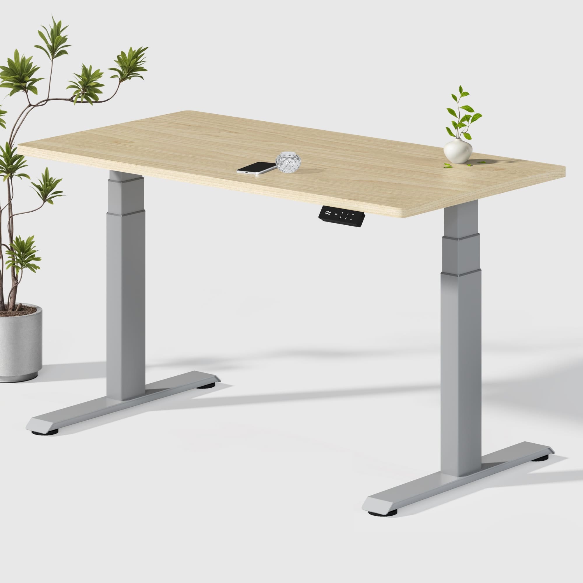 Dual Ultra X Tischgestell mit Premium Elektrisch Höhenverstellbarer Schreibtisch