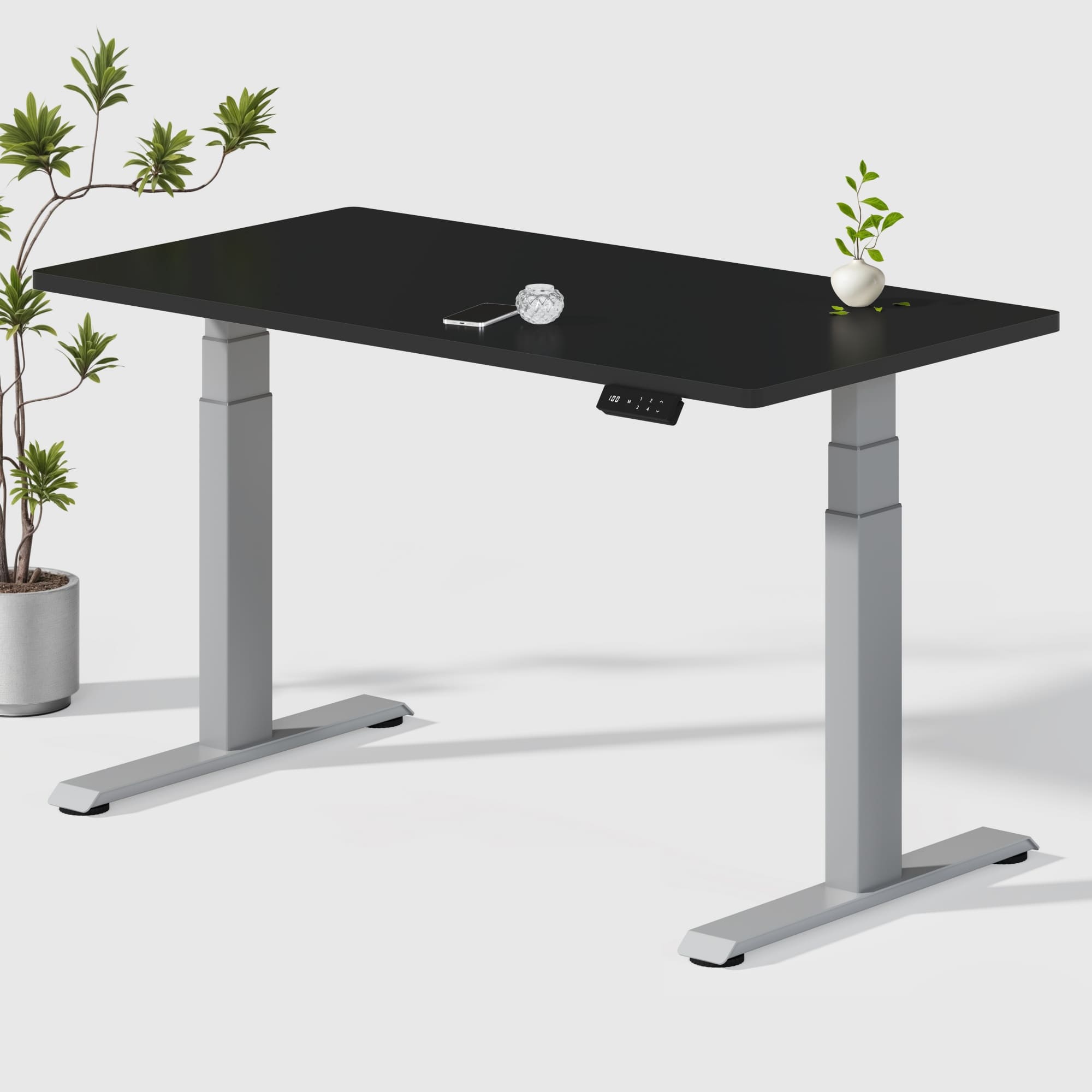 Dual Ultra X Tischgestell mit Premium Elektrisch Höhenverstellbarer Schreibtisch