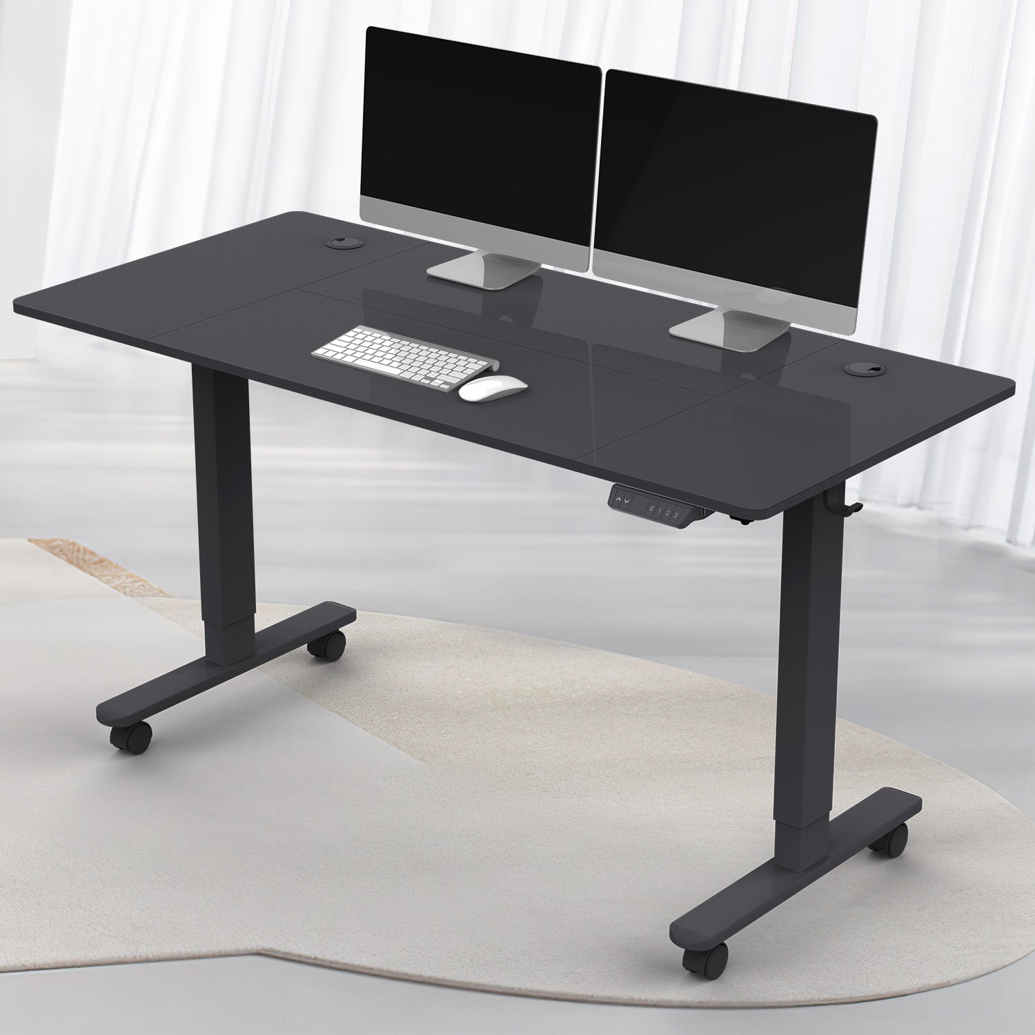 Elektrisch Höhenverstellbarer Schreibtisch 140X70 cm