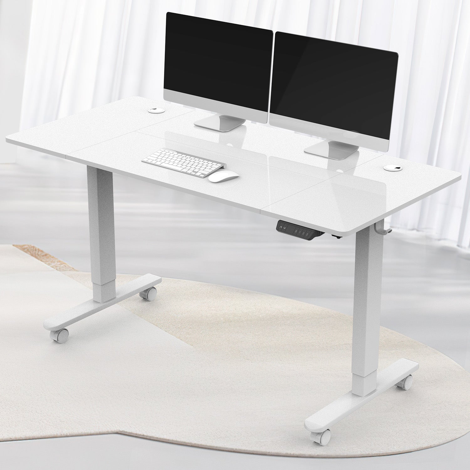 Elektrisch Höhenverstellbarer Schreibtisch 140X80 cm