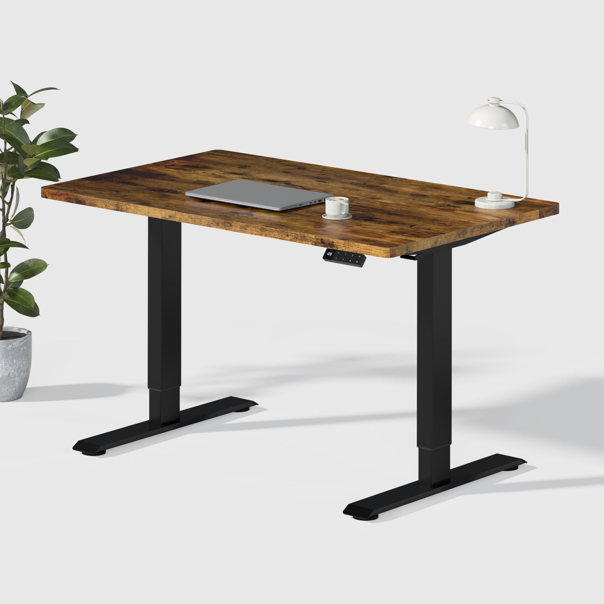 Dual Ultra Tischgestell mit Premium Elektrisch Höhenverstellbarer Schreibtisch