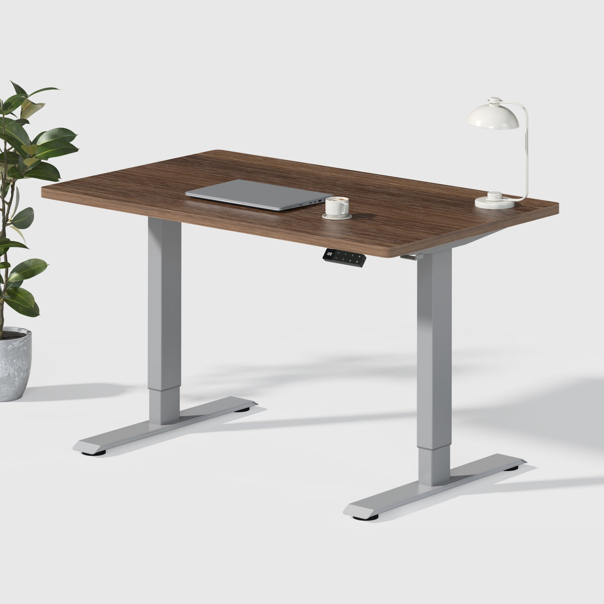 Dual Ultra Tischgestell mit Premium Elektrisch Höhenverstellbarer Schreibtisch