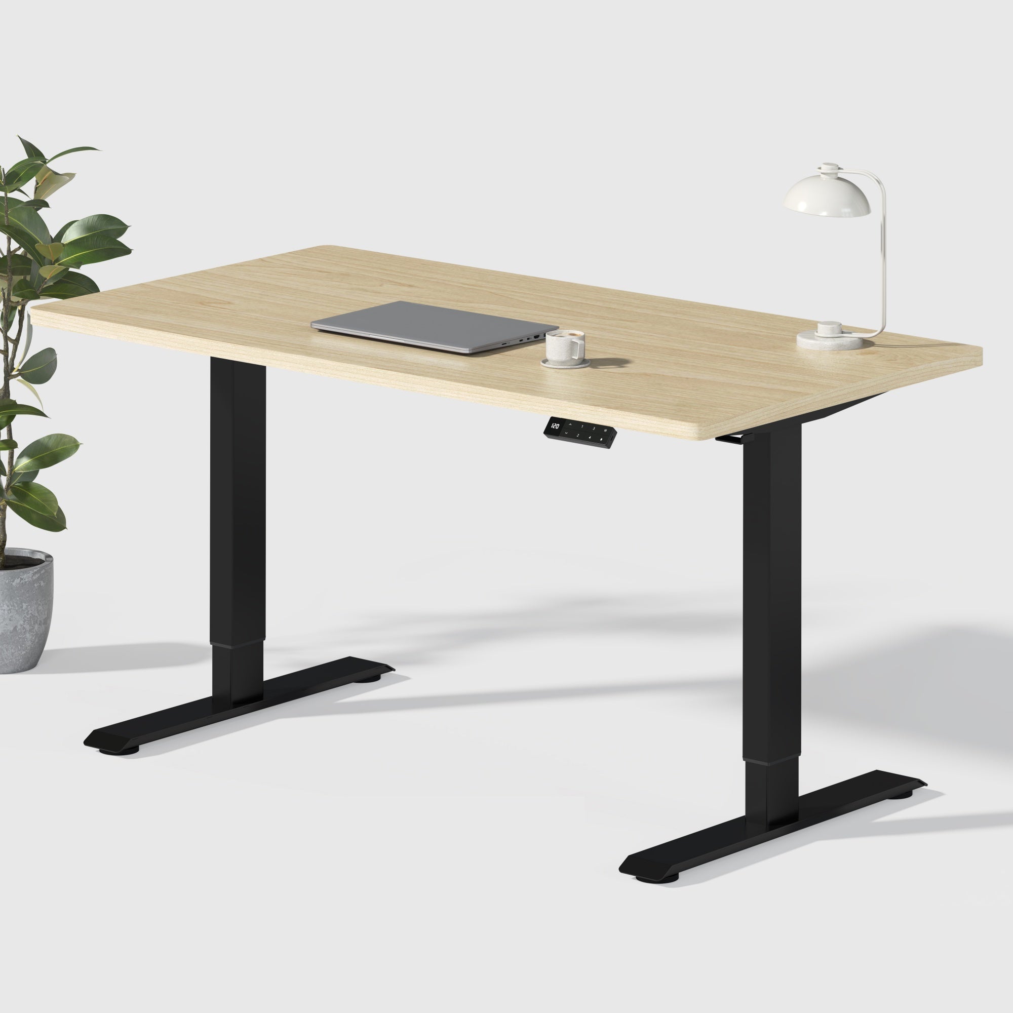 Dual Ultra Tischgestell mit Premium Elektrisch Höhenverstellbarer Schreibtisch