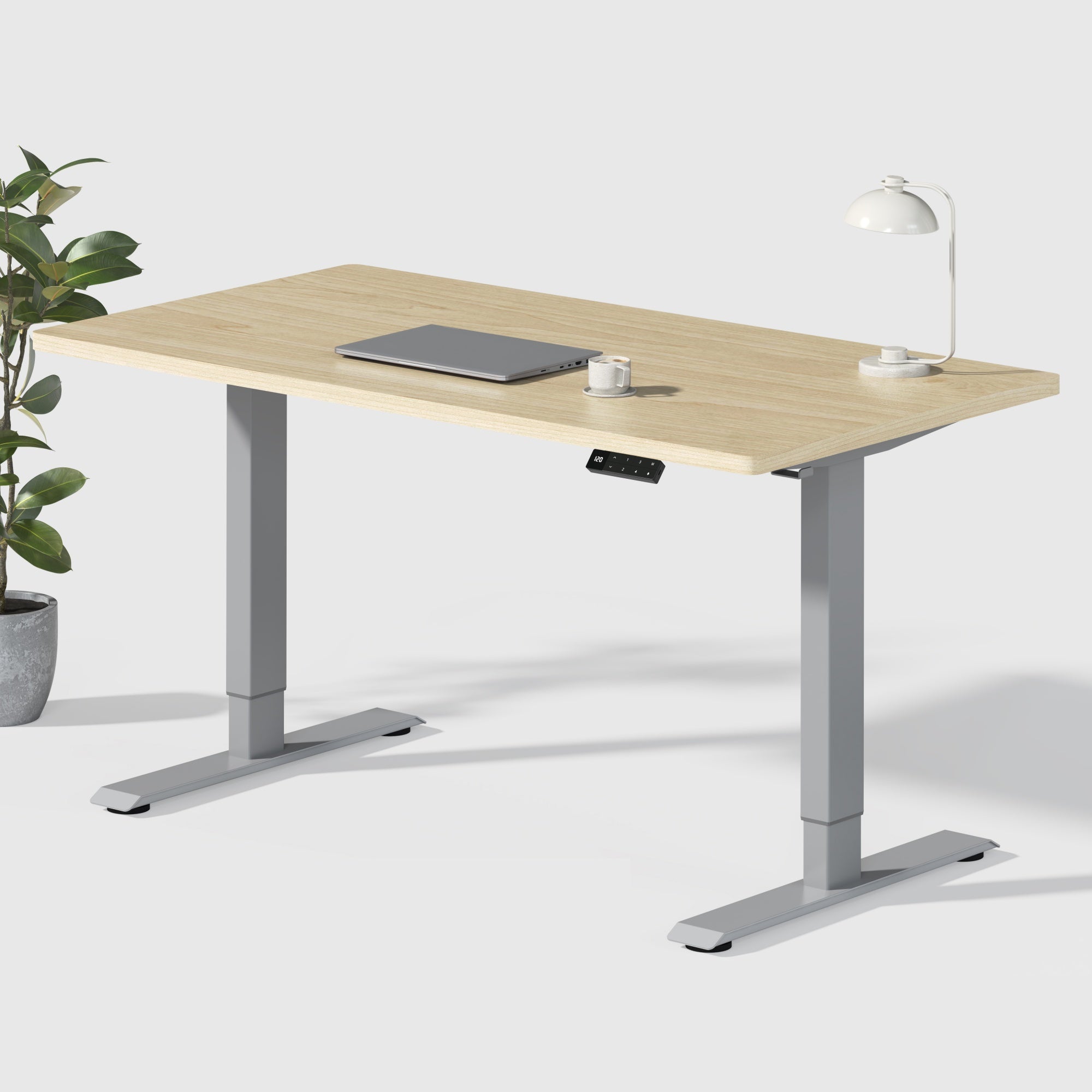 Dual Ultra Tischgestell mit Premium Elektrisch Höhenverstellbarer Schreibtisch