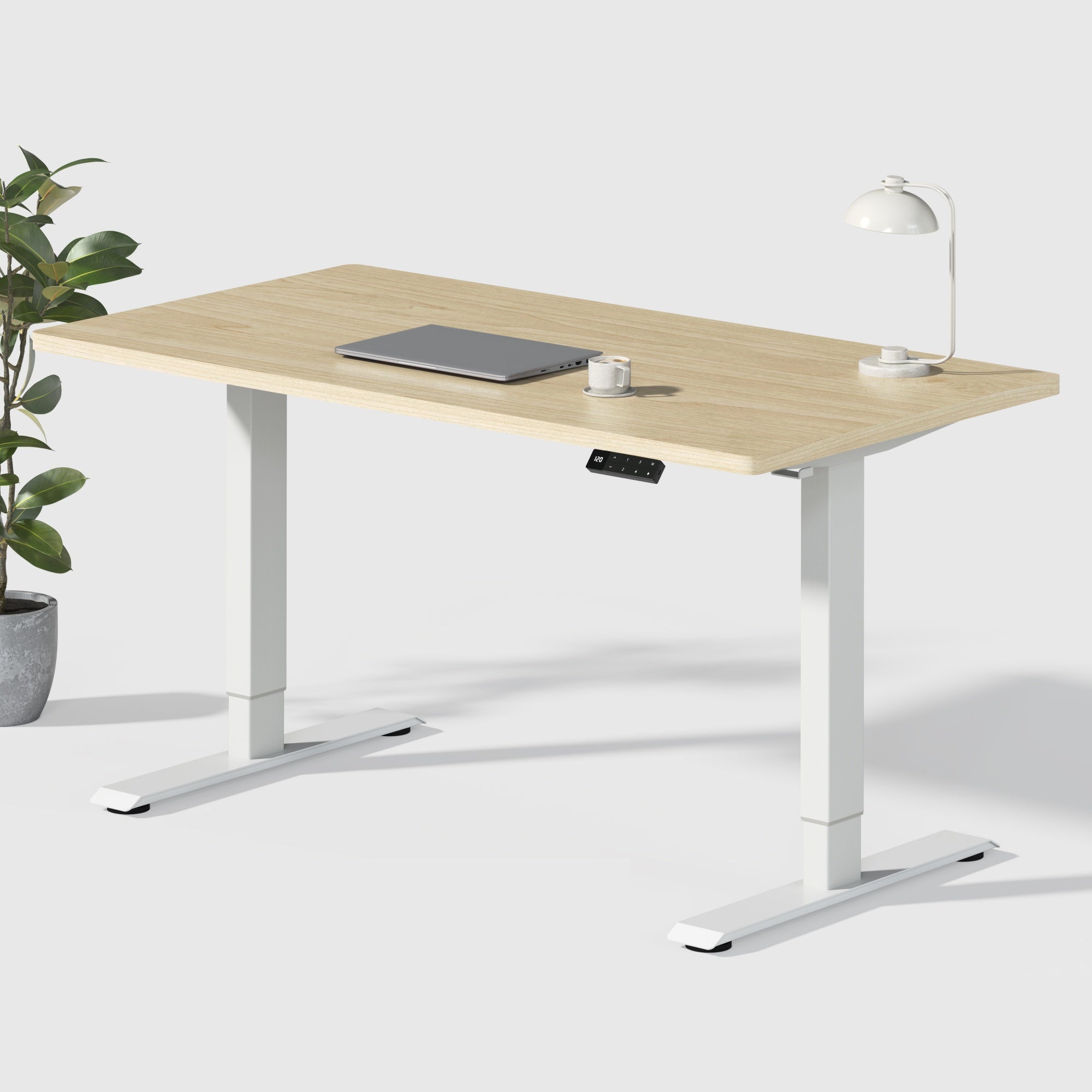 Dual Ultra Tischgestell mit Premium Elektrisch Höhenverstellbarer Schreibtisch