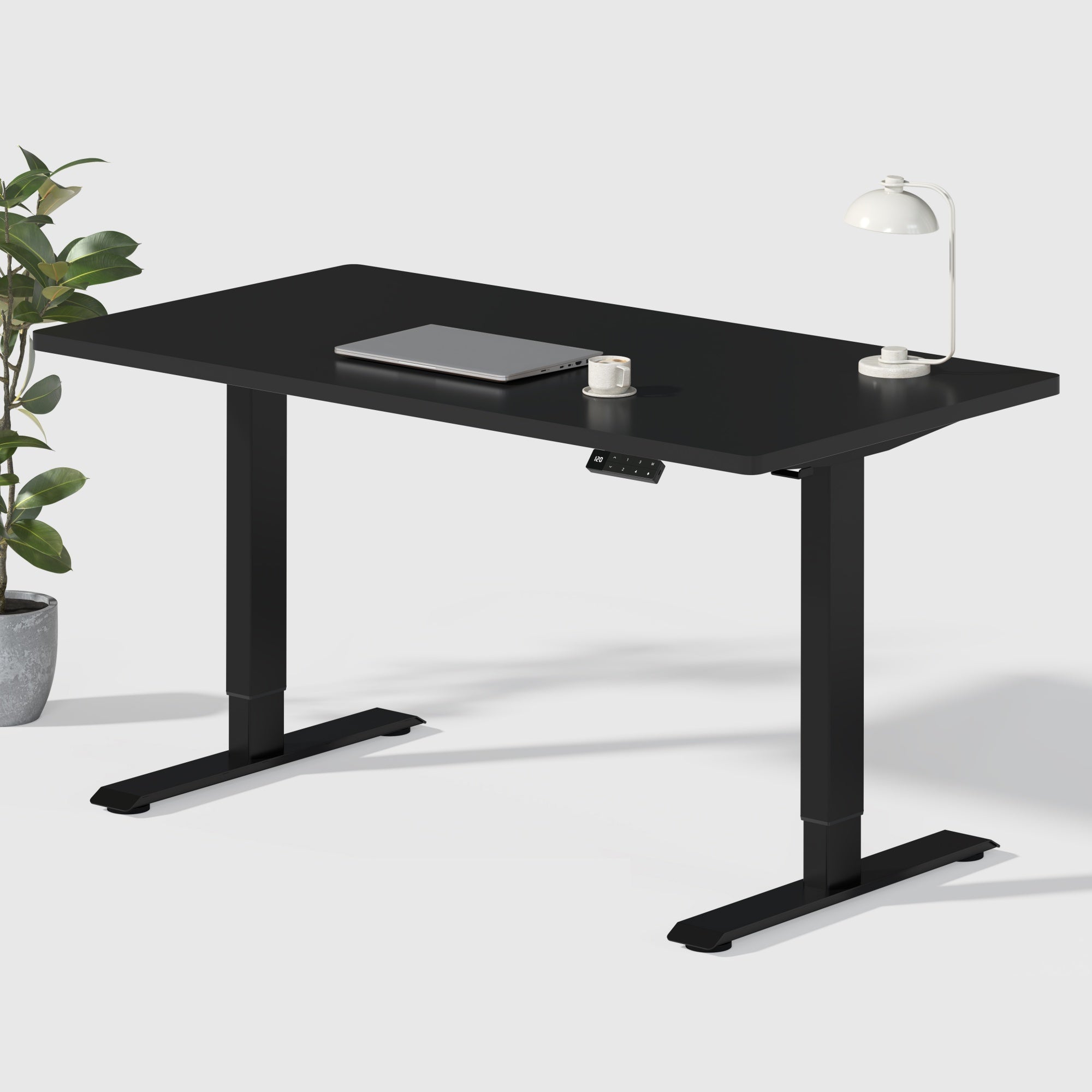 Dual Ultra Tischgestell mit Premium Elektrisch Höhenverstellbarer Schreibtisch