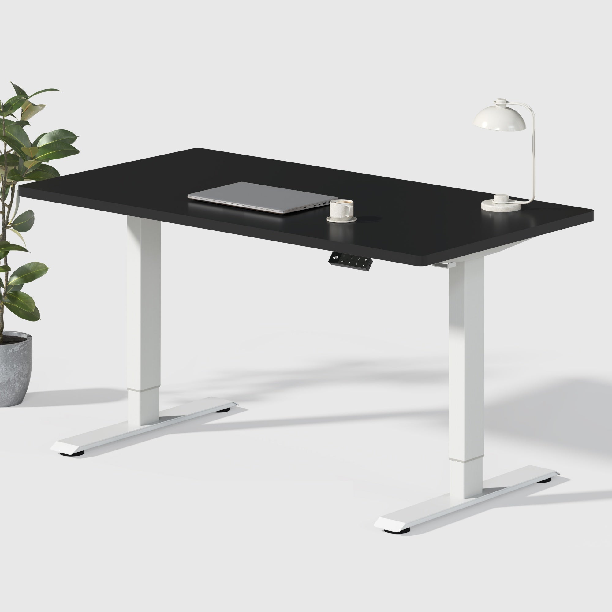 Dual Ultra Tischgestell mit Premium Elektrisch Höhenverstellbarer Schreibtisch