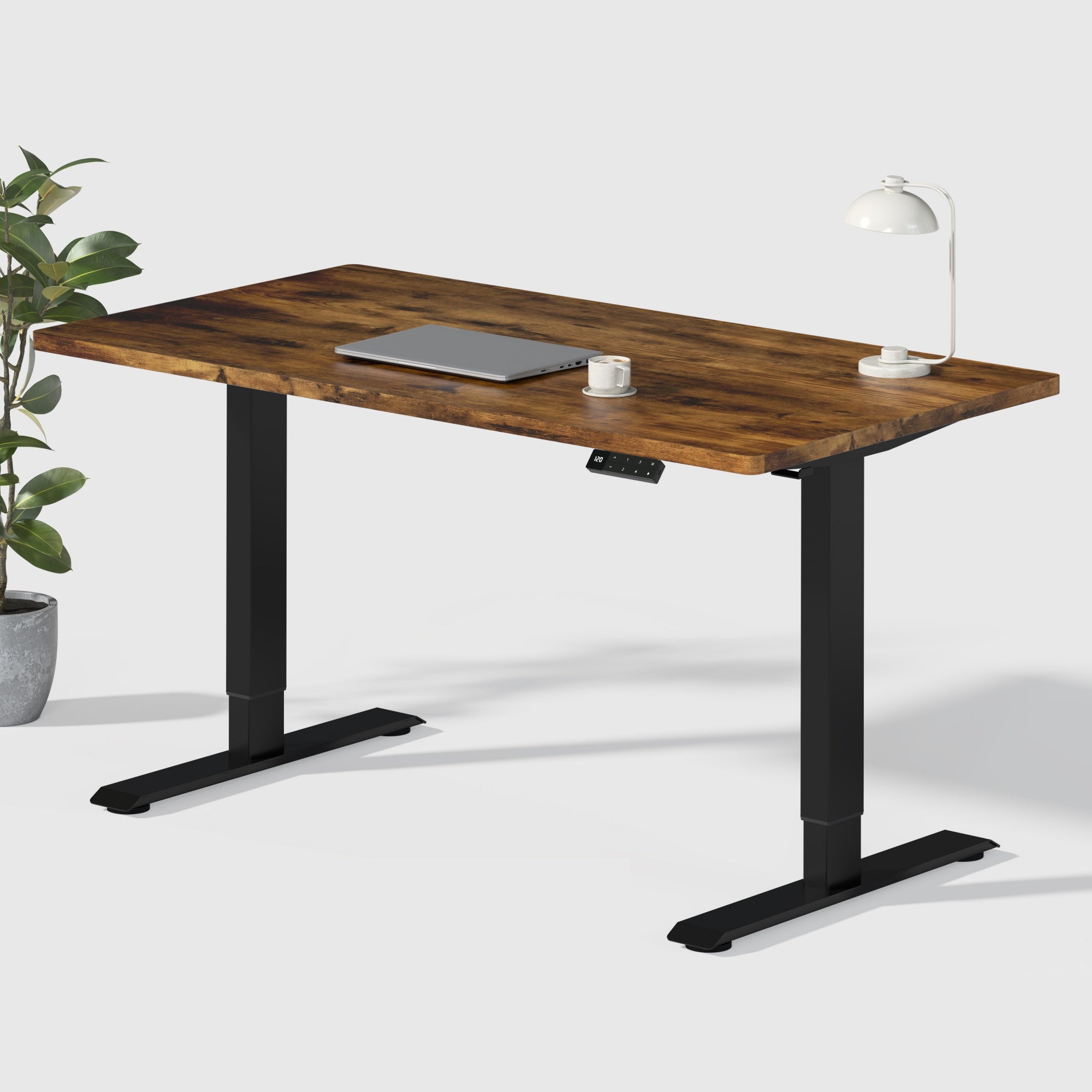 Dual Ultra Tischgestell mit Premium Elektrisch Höhenverstellbarer Schreibtisch