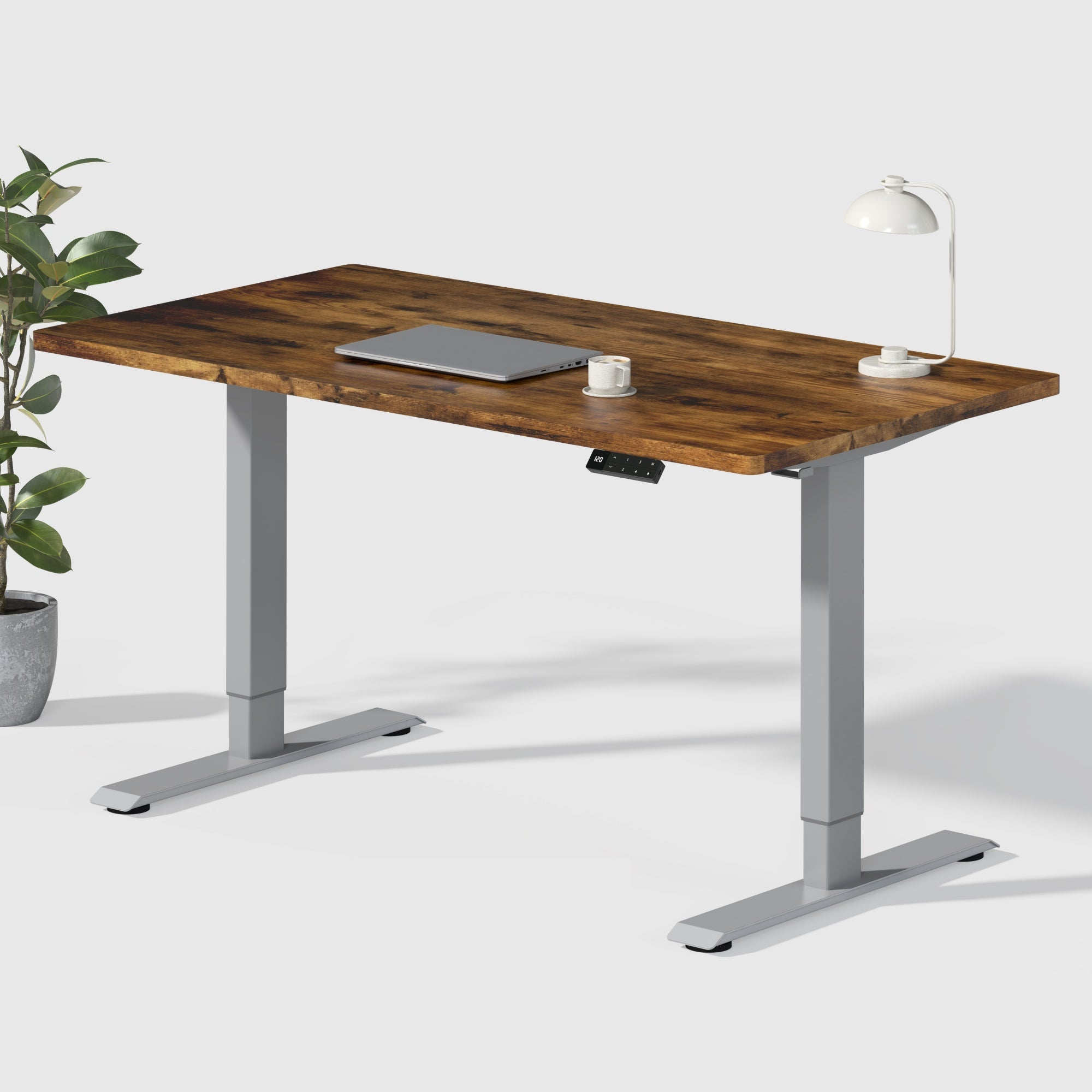 Dual Ultra Tischgestell mit Premium Elektrisch Höhenverstellbarer Schreibtisch