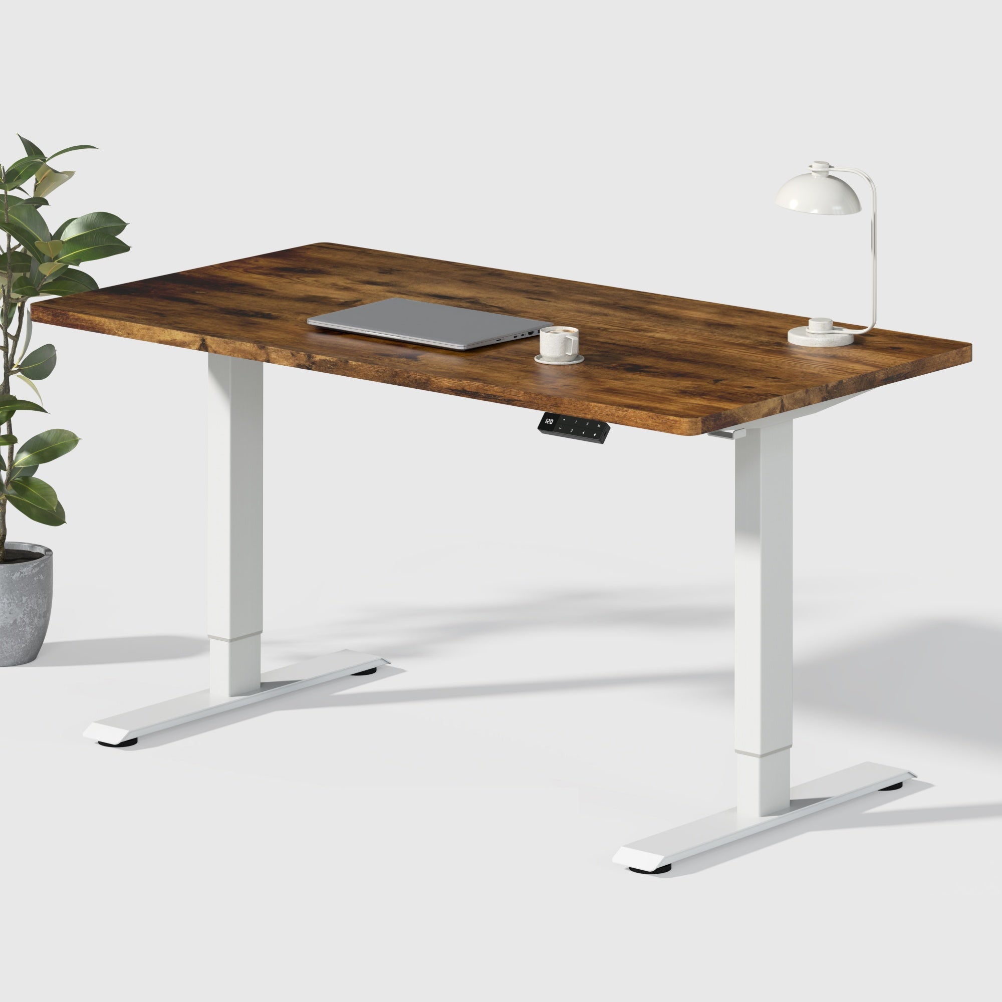 Dual Ultra Tischgestell mit Premium Elektrisch Höhenverstellbarer Schreibtisch