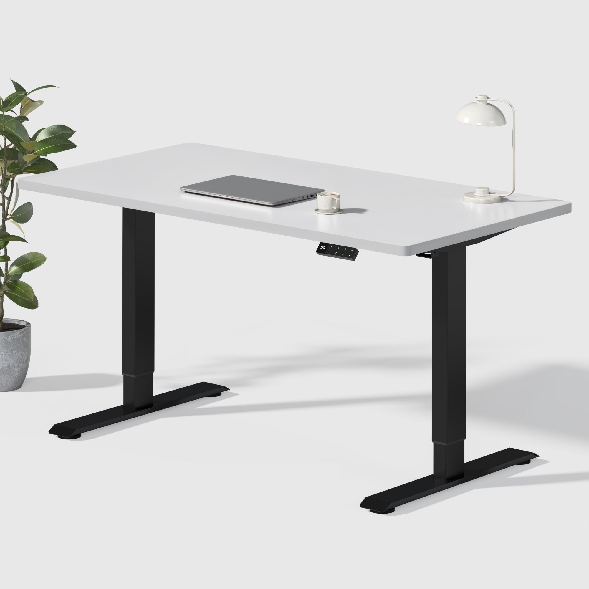 Dual Ultra Tischgestell mit Premium Elektrisch Höhenverstellbarer Schreibtisch