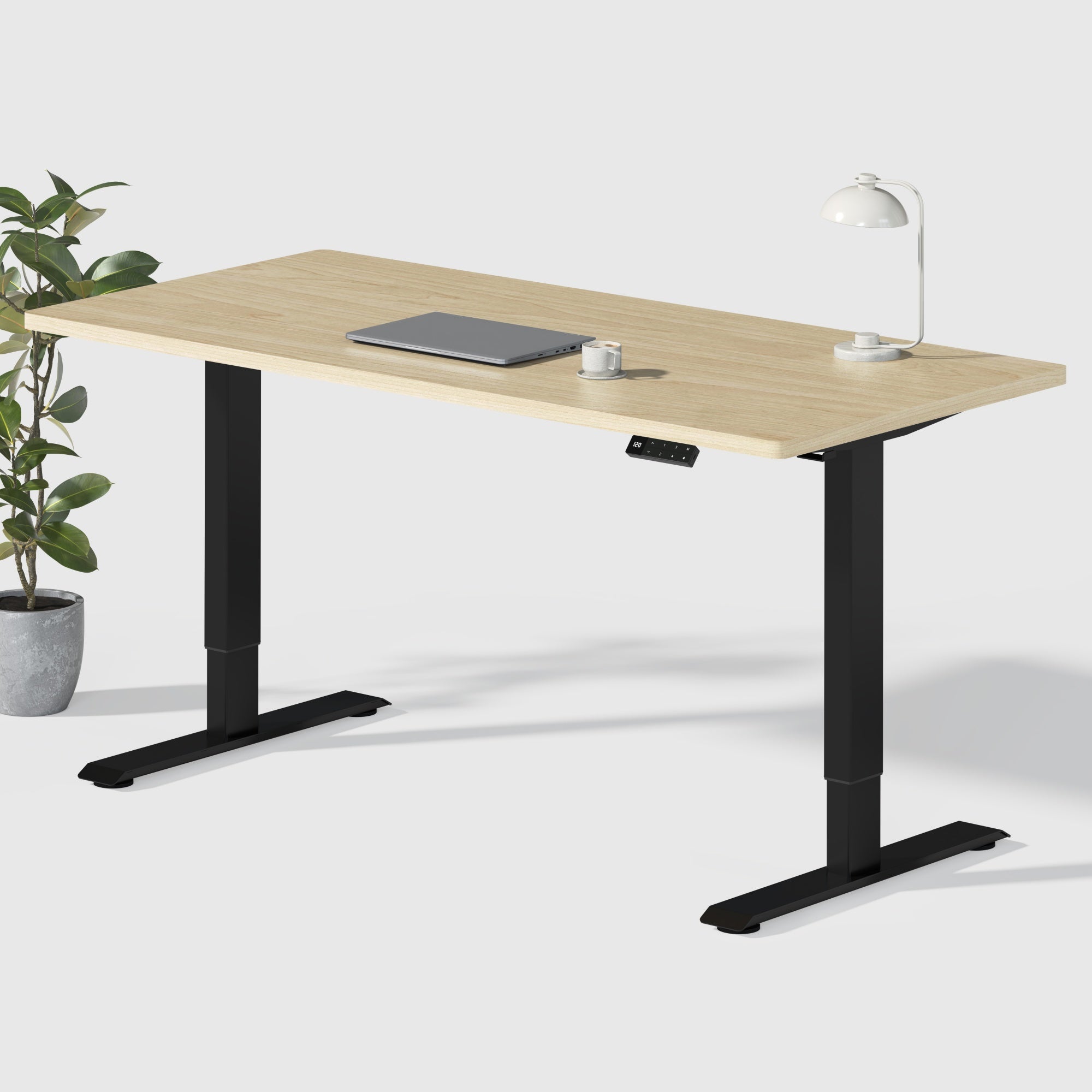 Dual Ultra Tischgestell mit Premium Elektrisch Höhenverstellbarer Schreibtisch