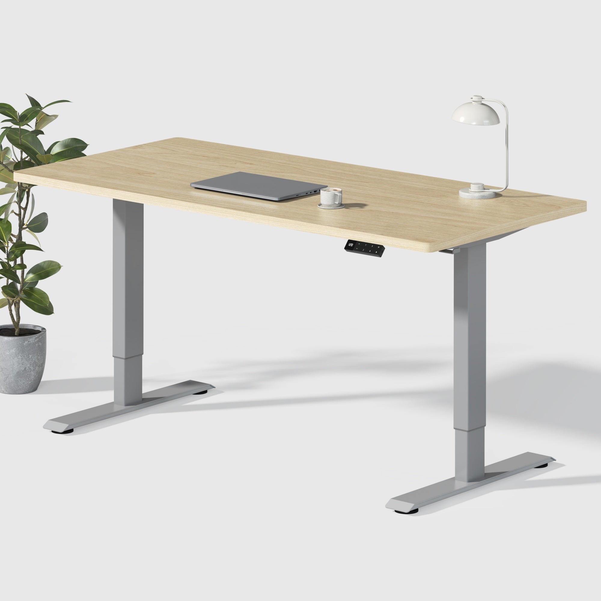 Dual Ultra Tischgestell mit Premium Elektrisch Höhenverstellbarer Schreibtisch