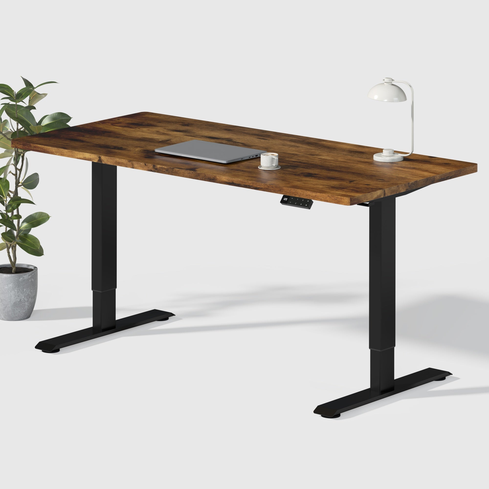 Dual Ultra Tischgestell mit Premium Elektrisch Höhenverstellbarer Schreibtisch