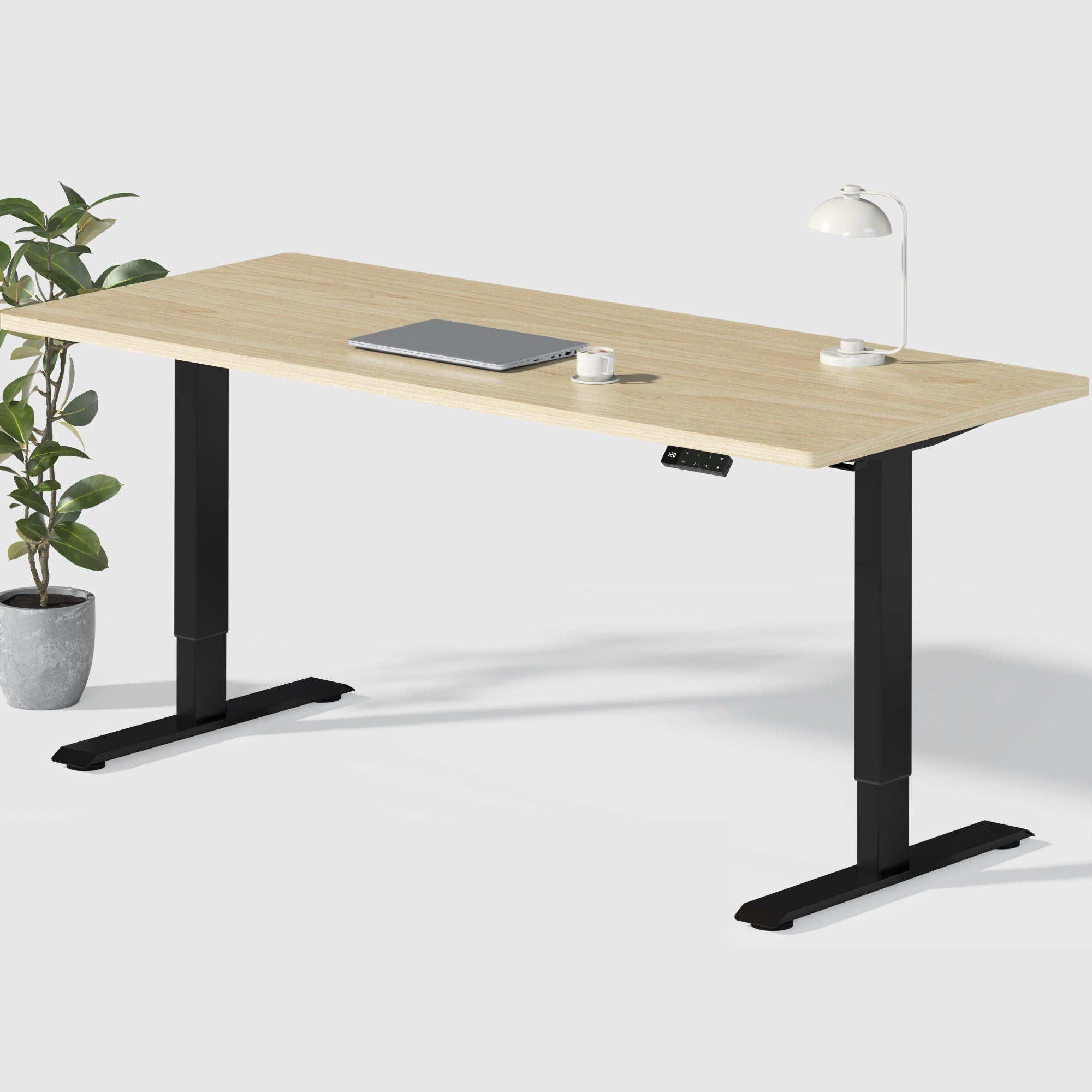 Dual Ultra Tischgestell mit Premium Elektrisch Höhenverstellbarer Schreibtisch