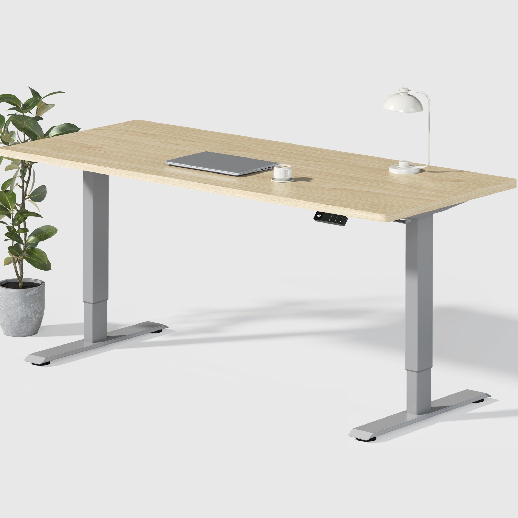 Dual Ultra Tischgestell mit Premium Elektrisch Höhenverstellbarer Schreibtisch