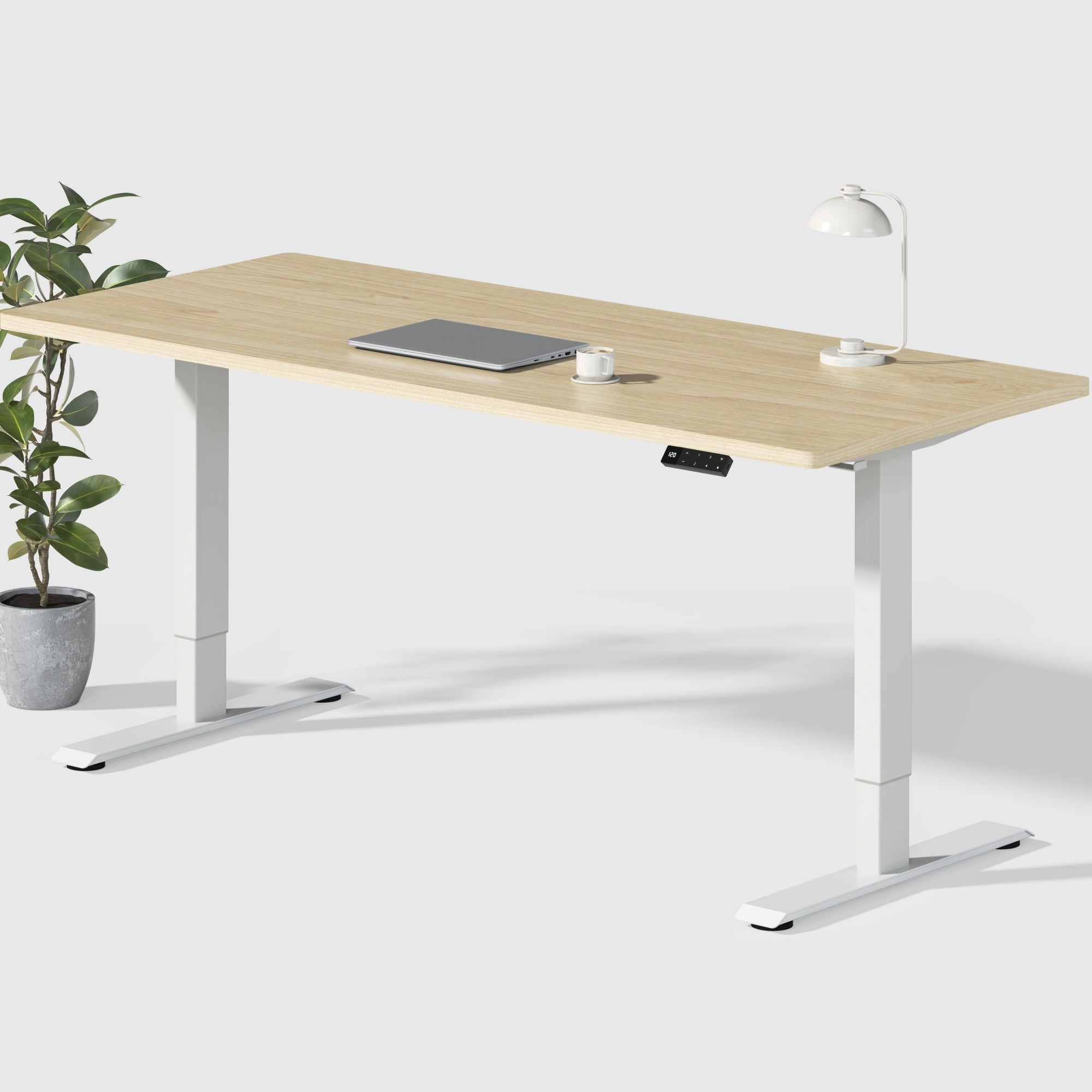 Dual Ultra Tischgestell mit Premium Elektrisch Höhenverstellbarer Schreibtisch