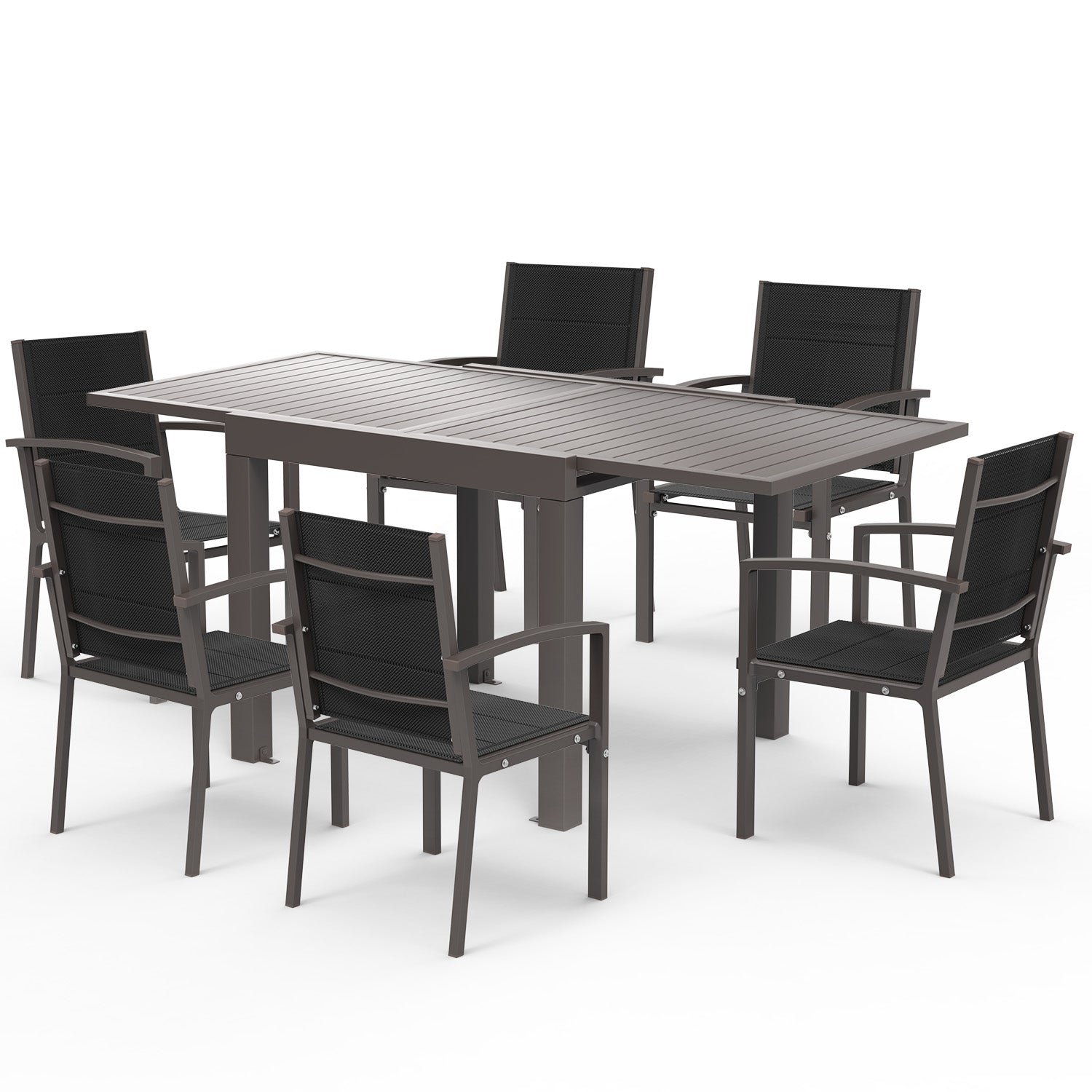 4-6 Sitzer Gartentisch Set