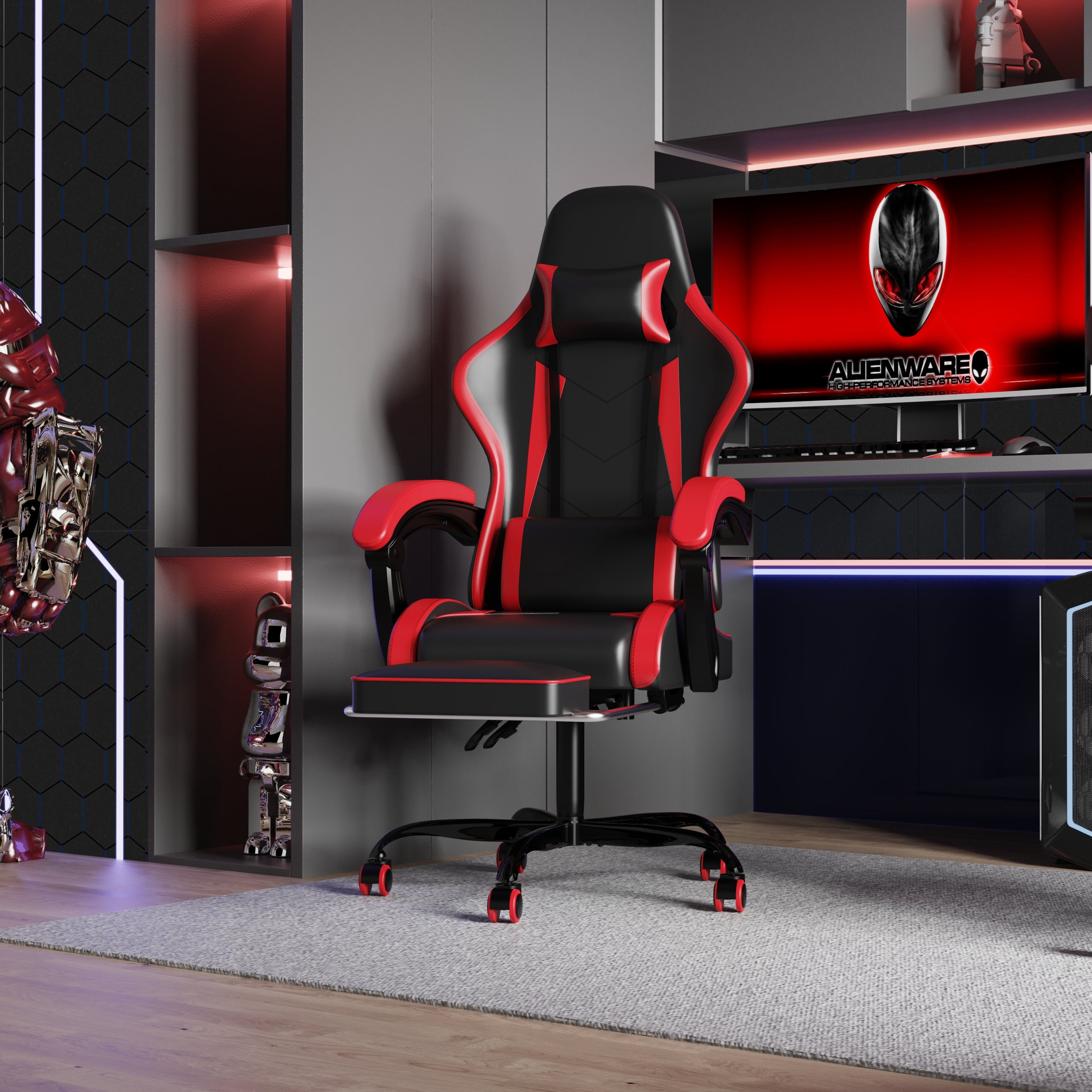 Klassischer Ergonomischer Gaming Stuhl