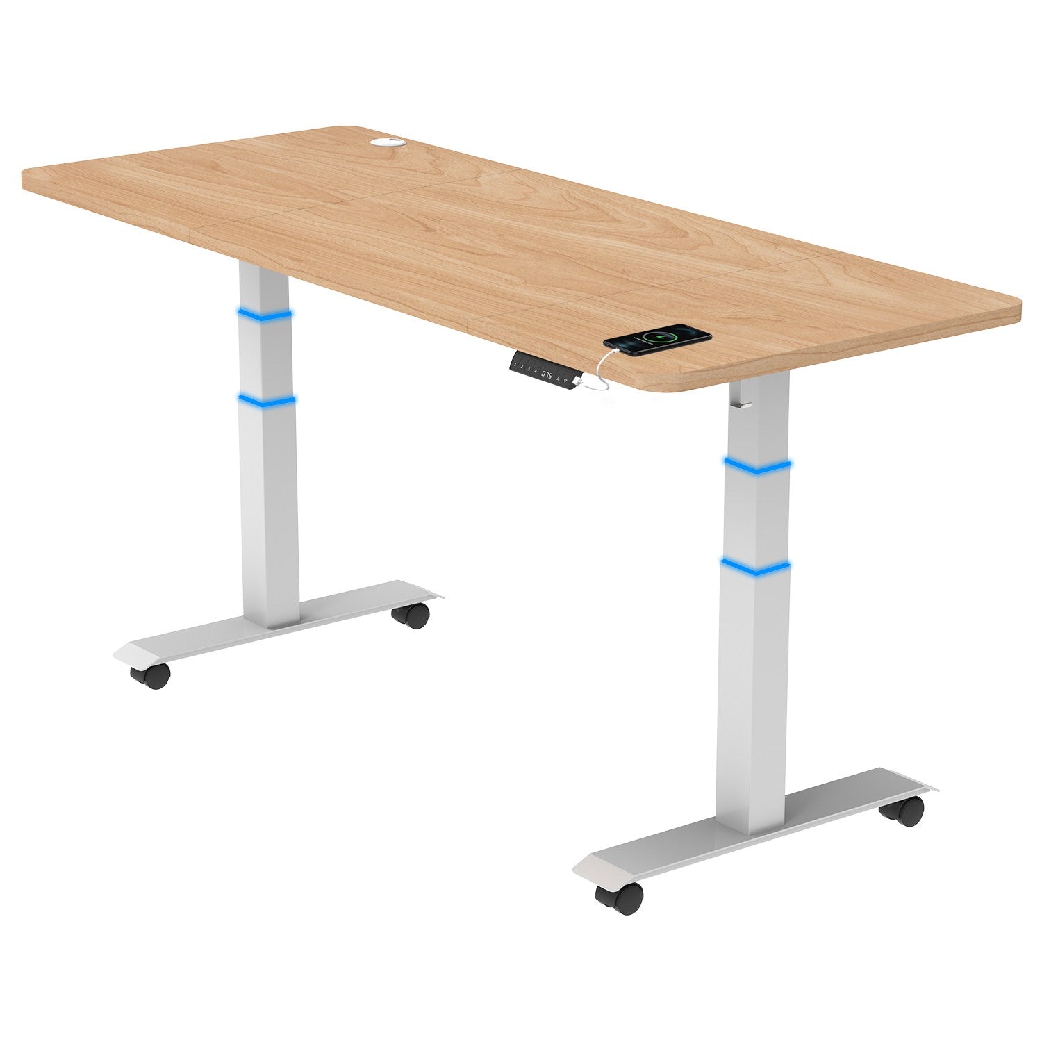 V9 Höhenverstellbarer Schreibtisch mit 3-stufiger Rahmen