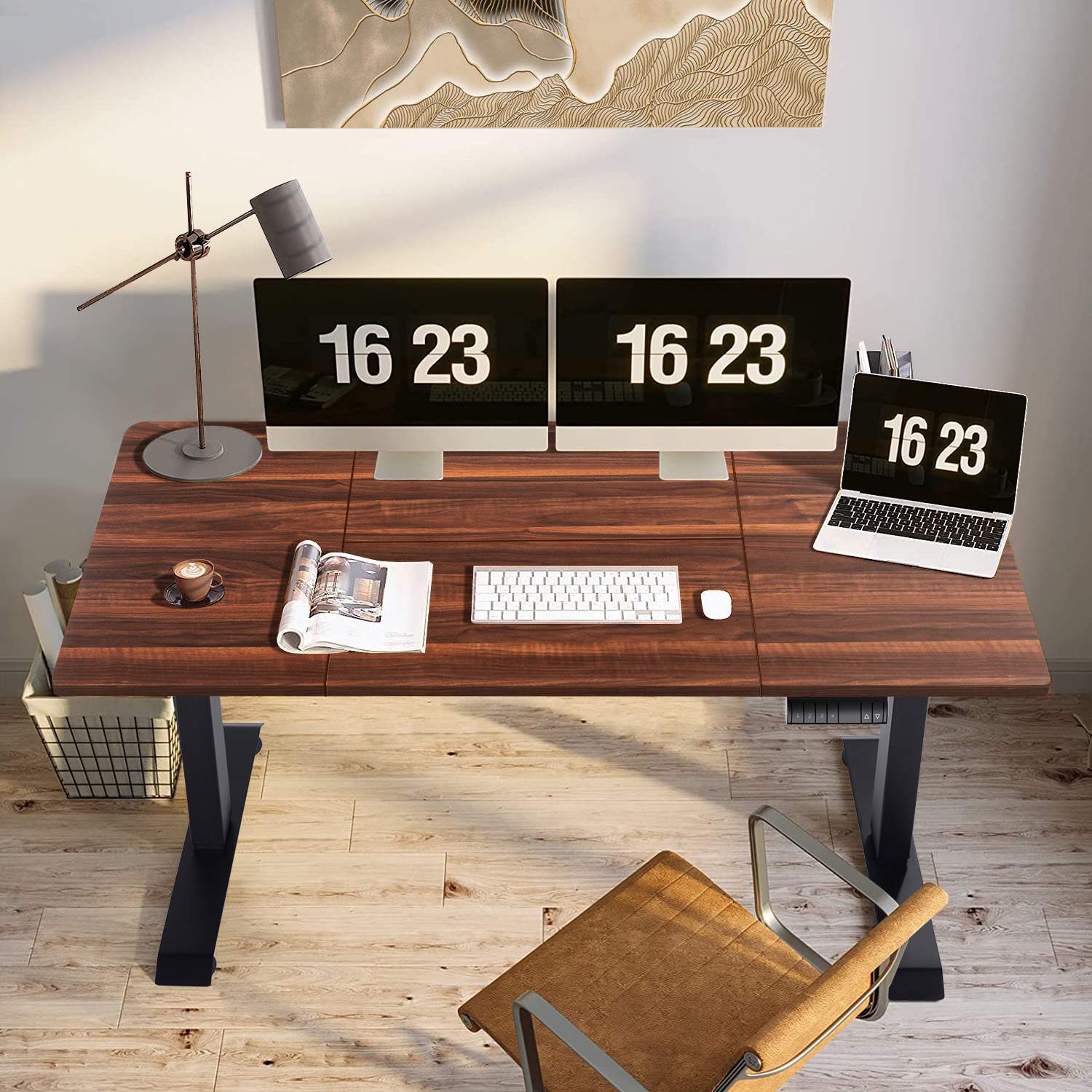 Elektrisch Höhenverstellbarer Schreibtisch 160X80 cm