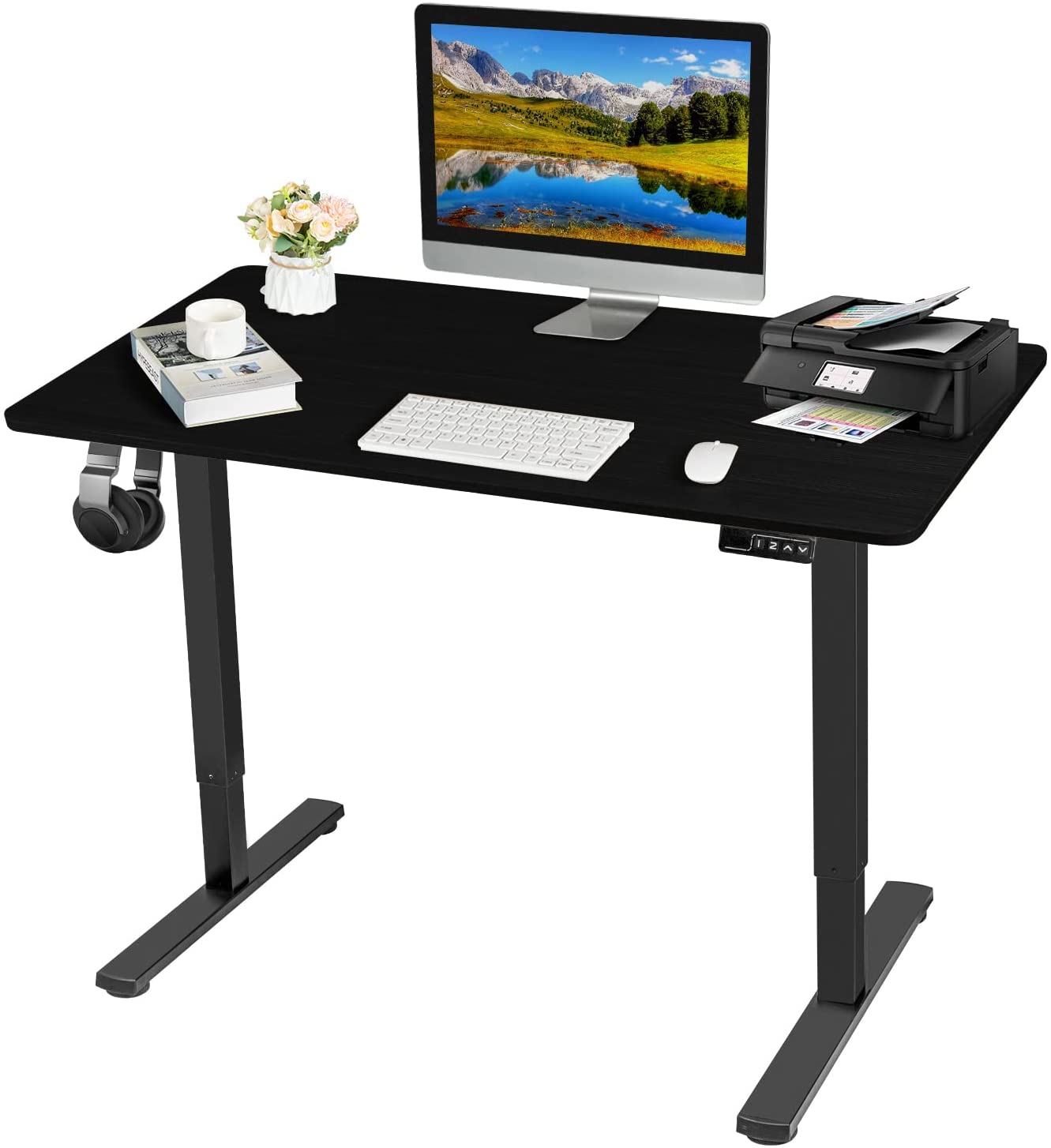 Elektrisch Höhenverstellbarer Schreibtisch 100X60 cm