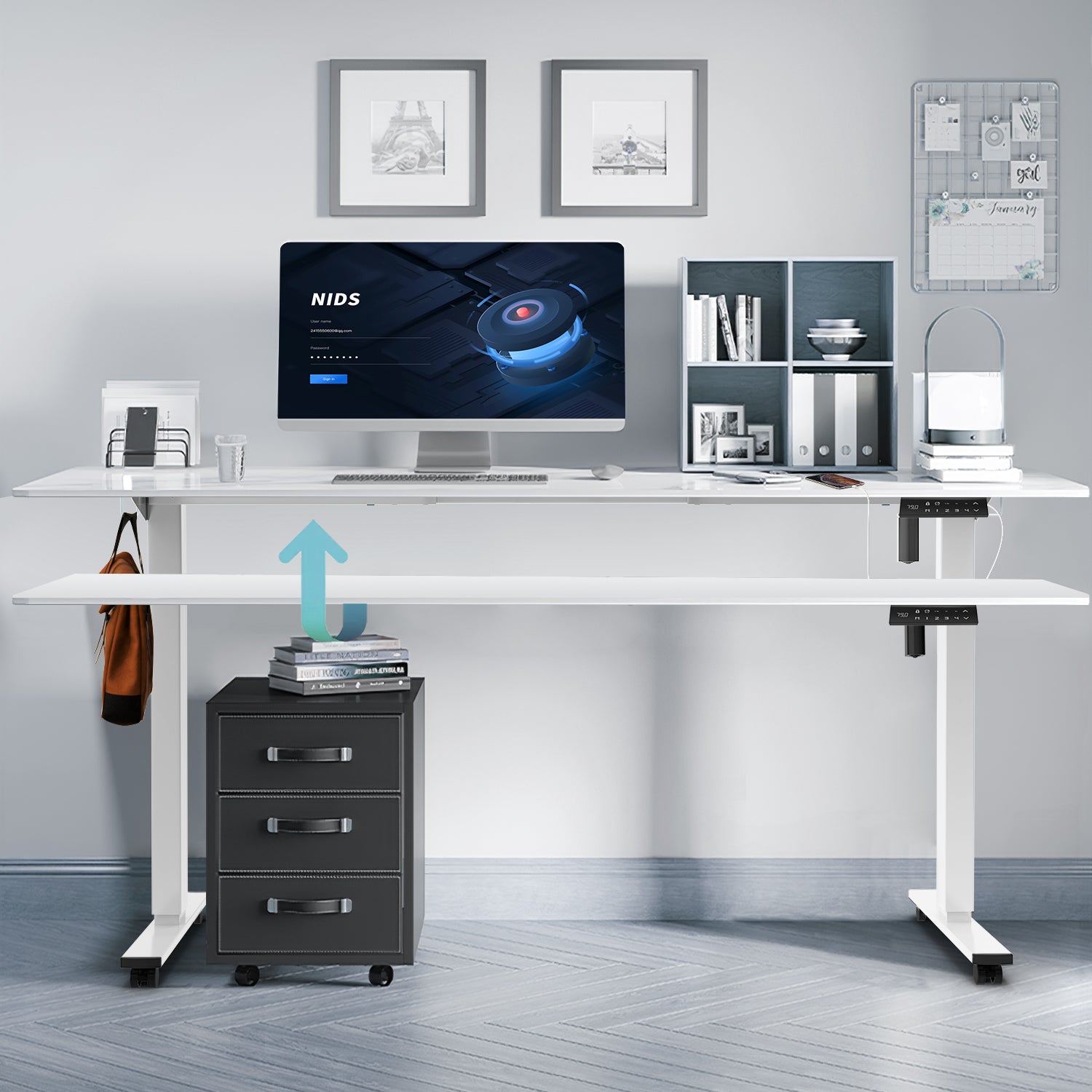 Einzelmotor Plus Höhenverstellbares Tischgestell