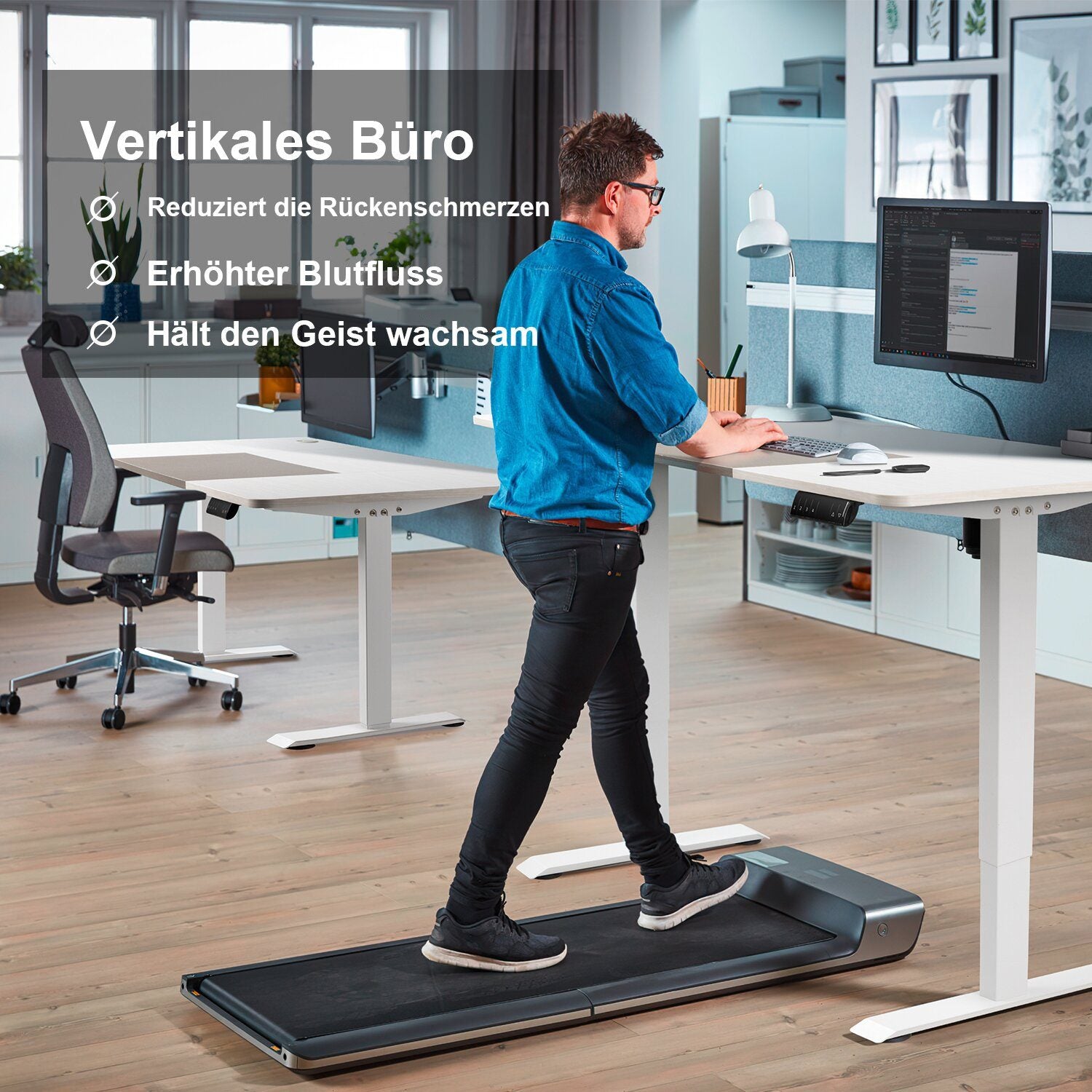 Elektrisch Höhenverstellbarer Schreibtisch 140X70 cm