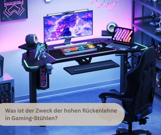 Was ist der Zweck der hohen Rückenlehne in Gaming-Stühlen