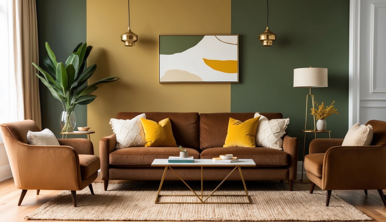 Welche farbe passt zu braun möbel? Einrichtungsratgeber für Zuhause