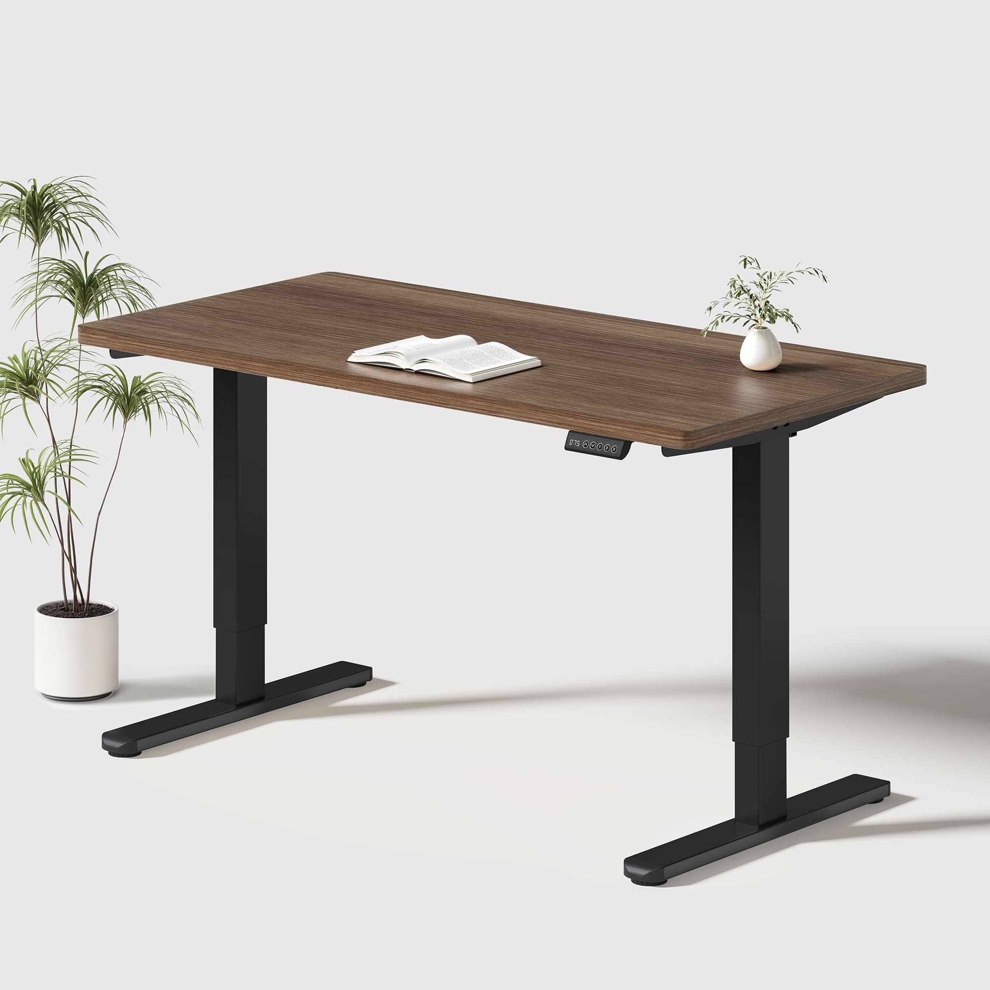 Basic Höhenverstellbarer Schreibtisch mit Entire Board Desktop